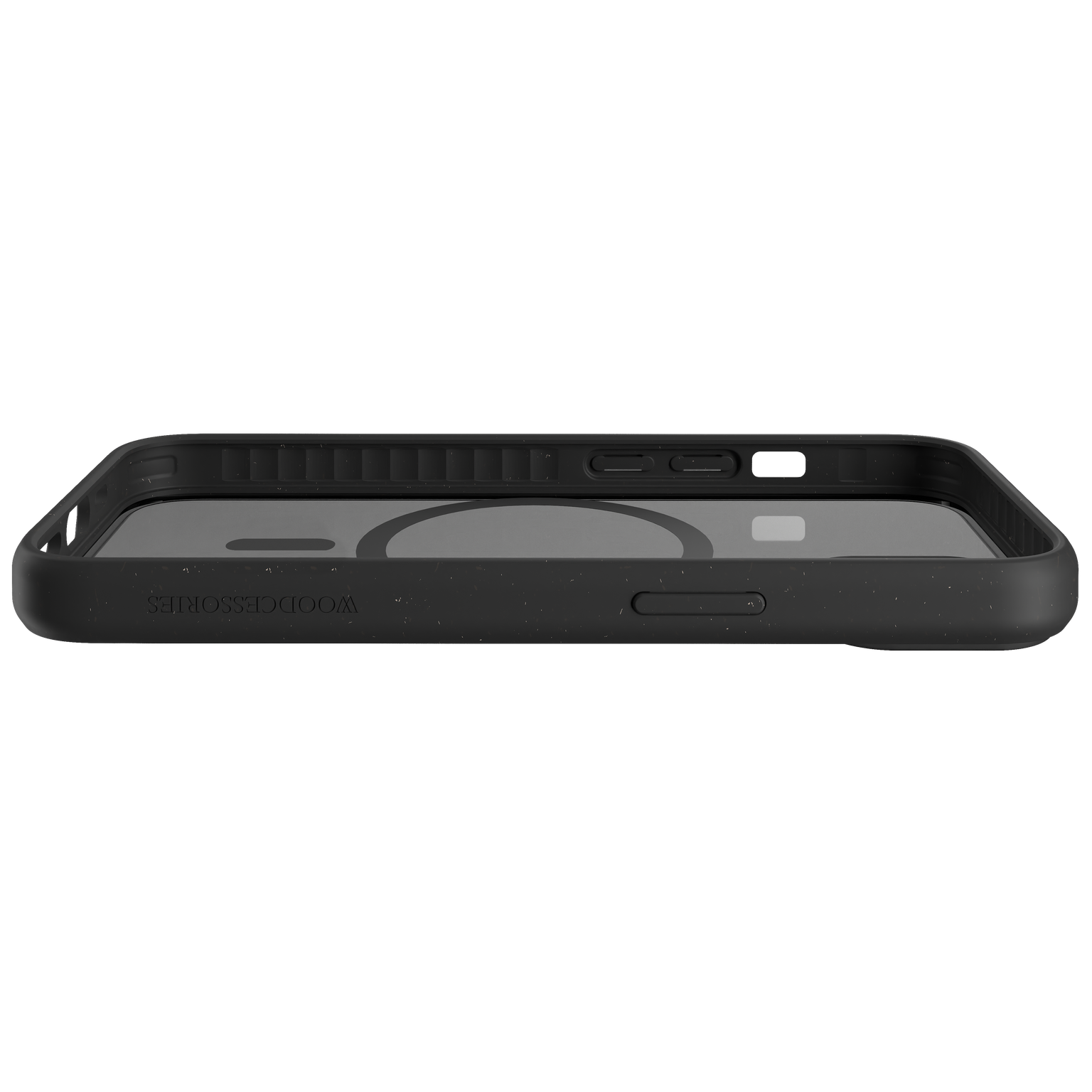 Woodcessories Clear Case MagSafe iPhone 14 Matte Black