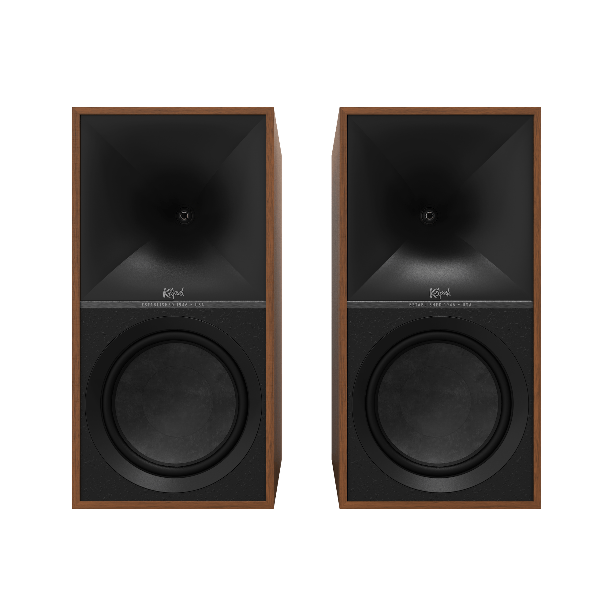 Klipsch The Nines Aktivlautsprecher, walnuss