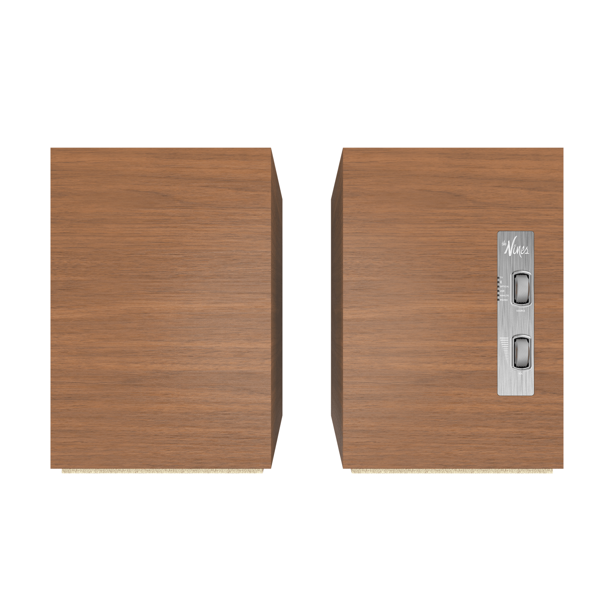 Klipsch The Nines Aktivlautsprecher, walnuss