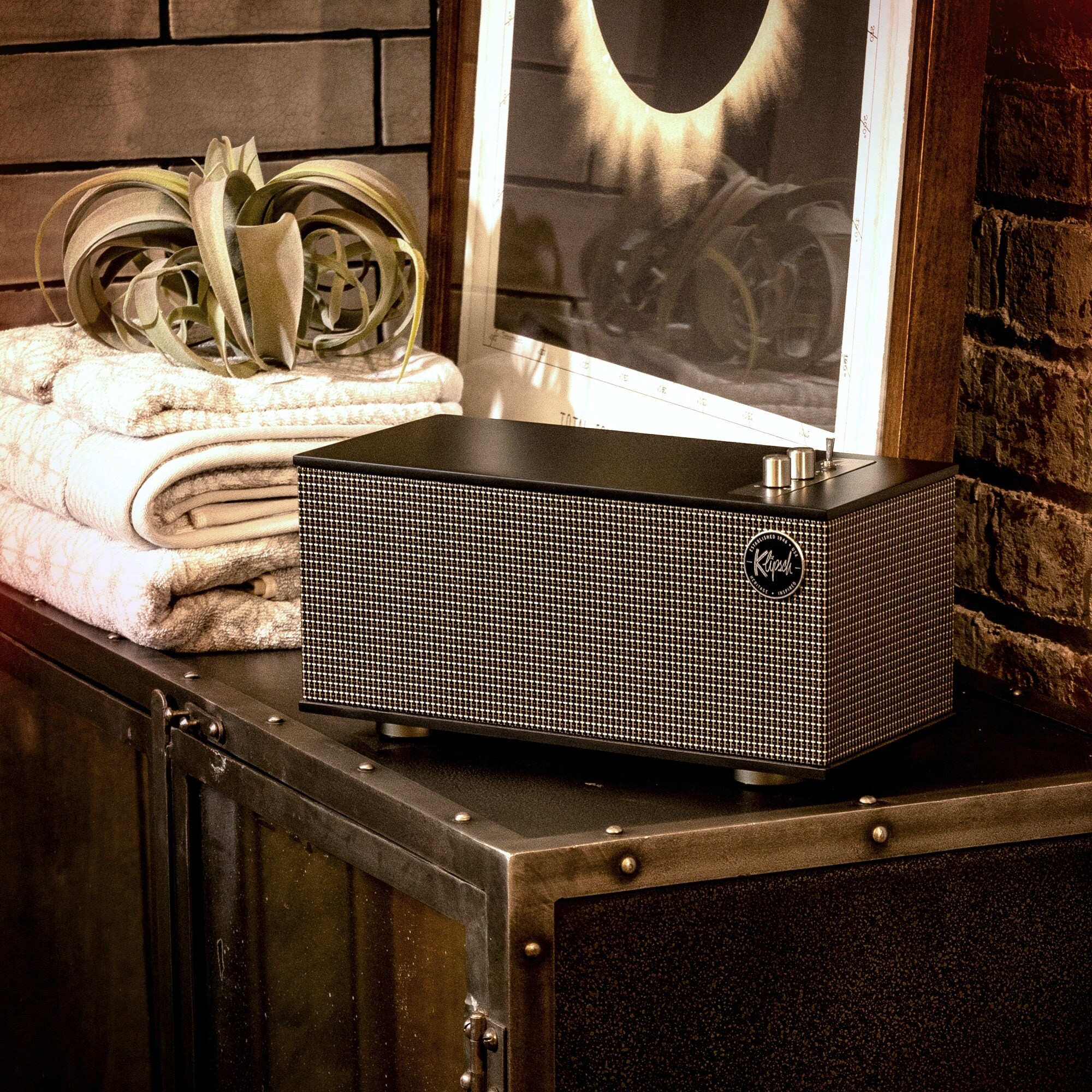 Klipsch The One II Bluetooth-Lautsprecher, matt schwarz