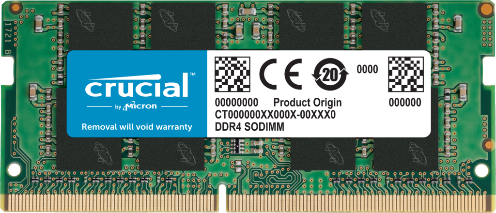 8GB Crucial DDR4-2400 CL17 PC4-19200 SO-DIMM für iMac 27" 2017