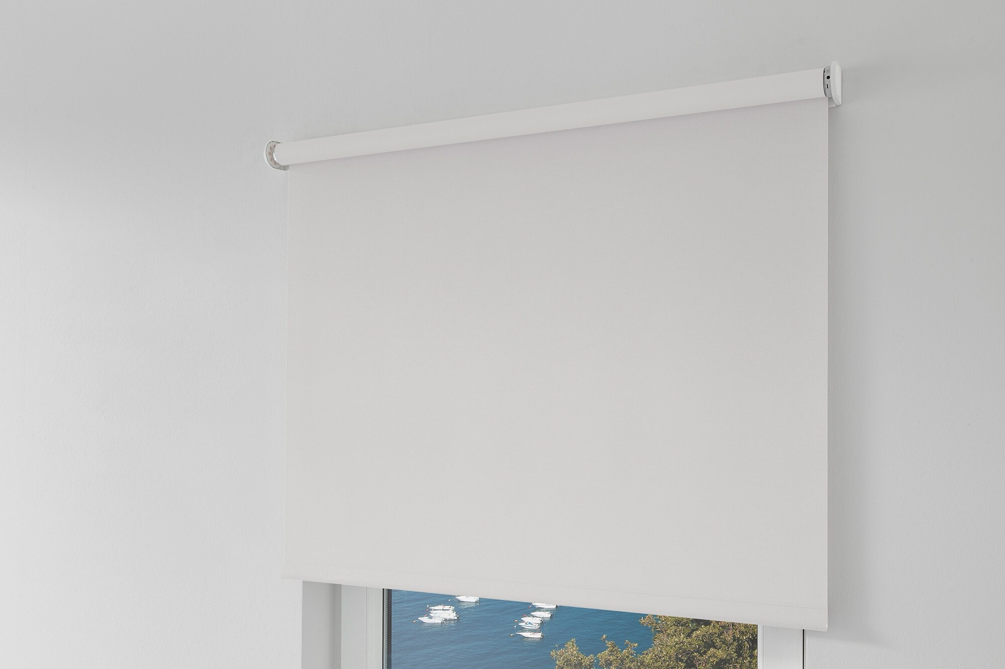 Erfal Smart Control Rollo für Homematic IP 60 x 160 cm, merzig weiß