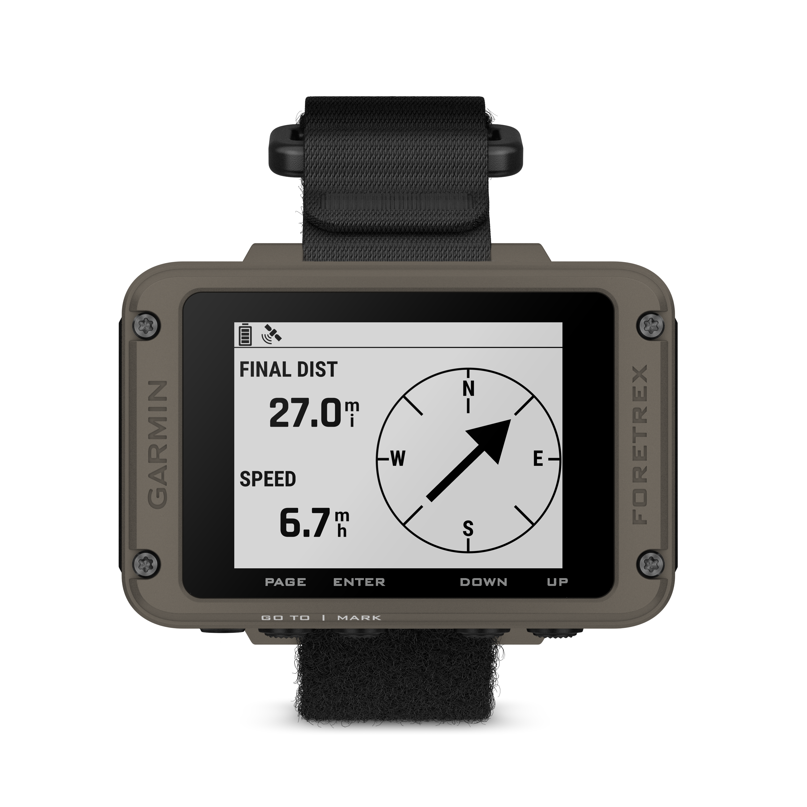 Garmin Foretrex 901 GPS-Navigationsgerät für das Handgelenk Ballistic Edition