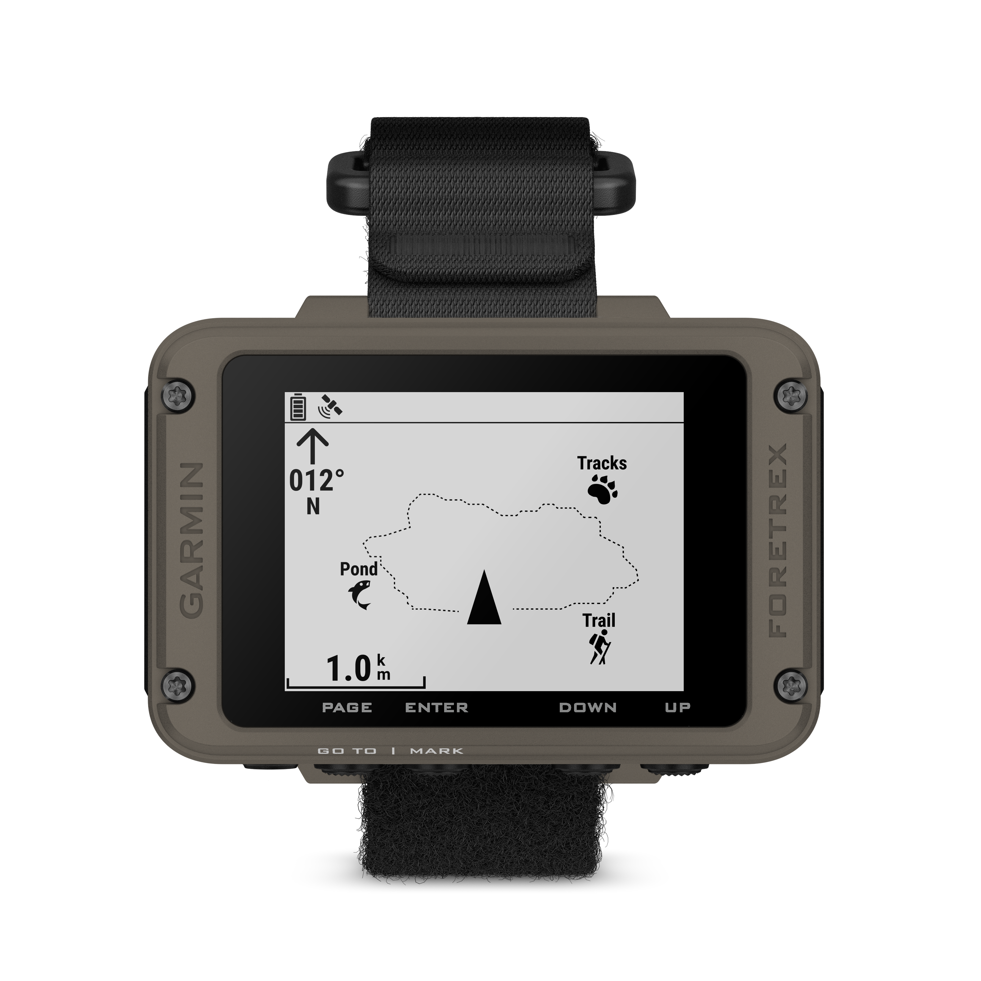 Garmin Foretrex 901 GPS-Navigationsgerät für das Handgelenk Ballistic Edition