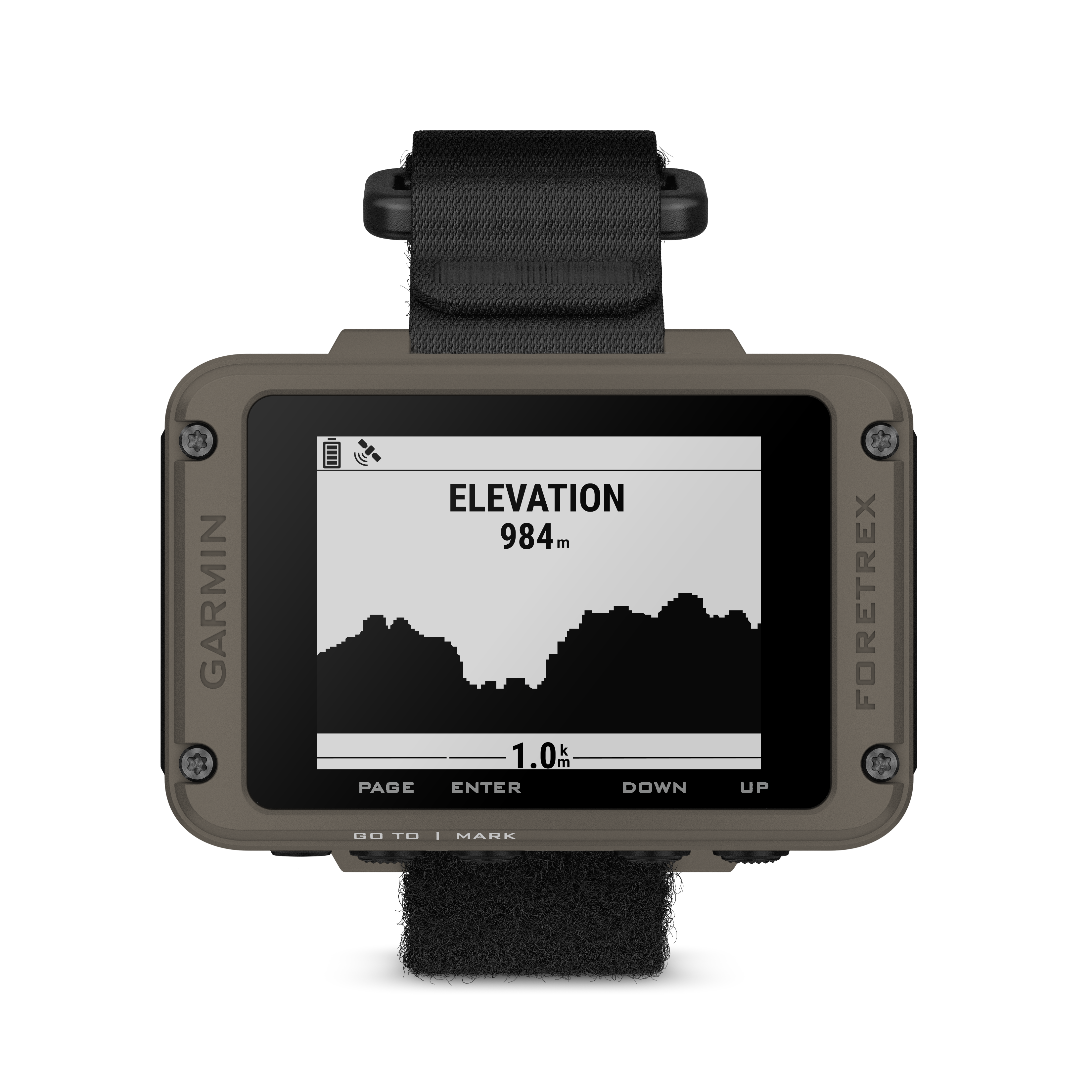 Garmin Foretrex 901 GPS-Navigationsgerät für das Handgelenk Ballistic Edition