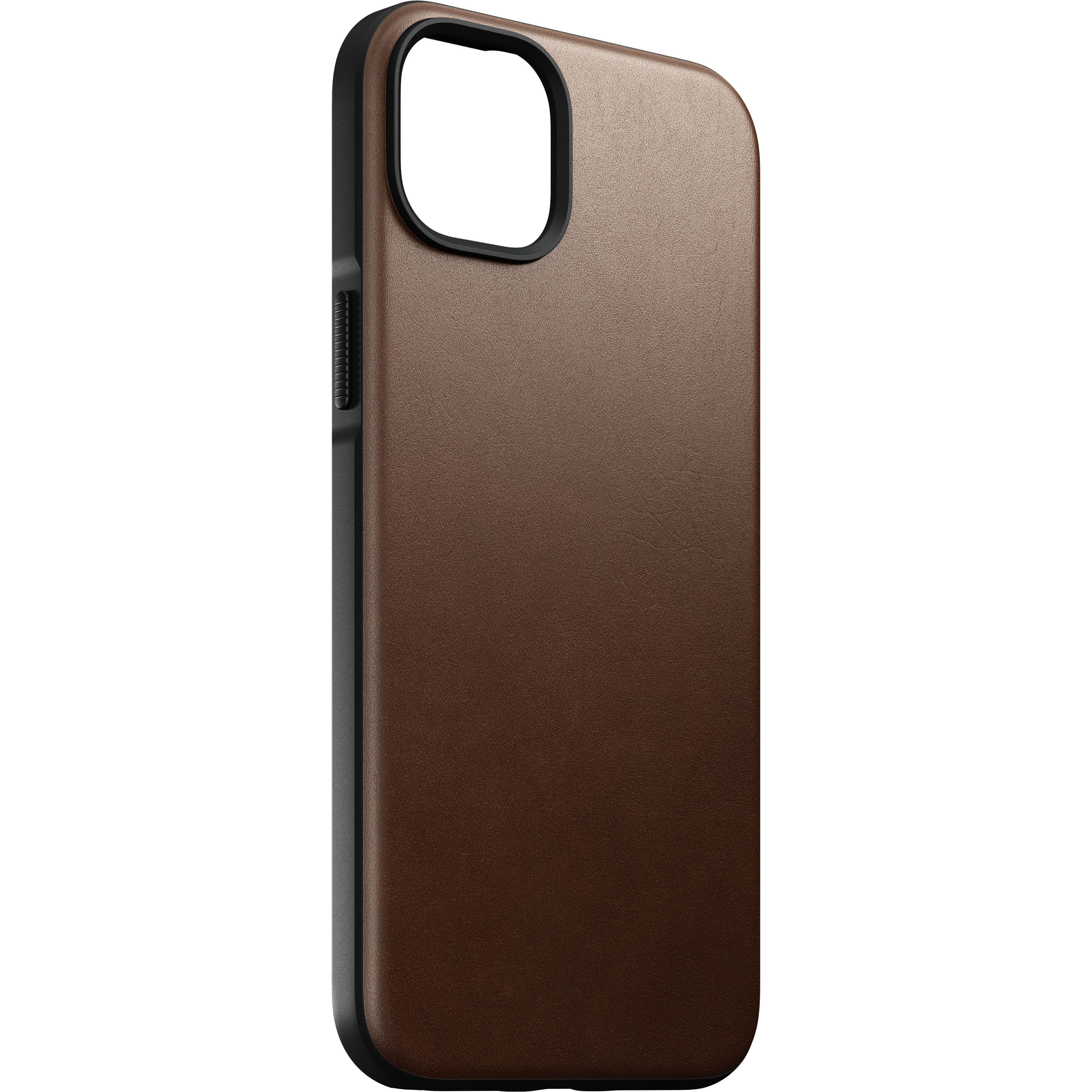 Nomad Modern Leather Case iPhone 14 Plus Rustic Brown