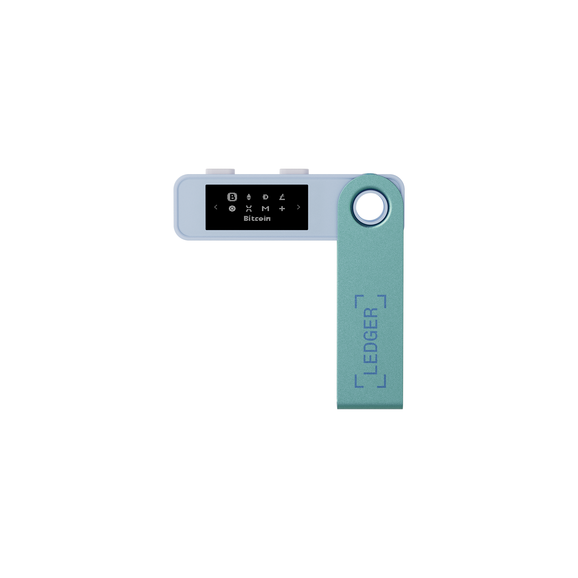 Ledger Nano S Plus Krypto-Hardware-Geldbörse Pastel Green