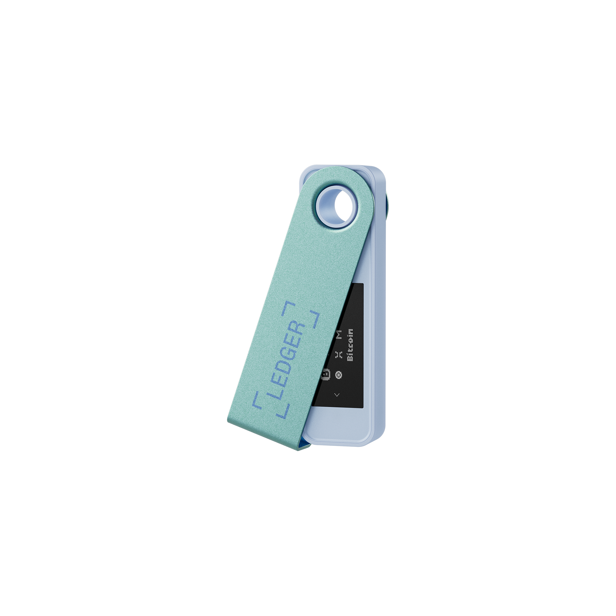 Ledger Nano S Plus Krypto-Hardware-Geldbörse Pastel Green