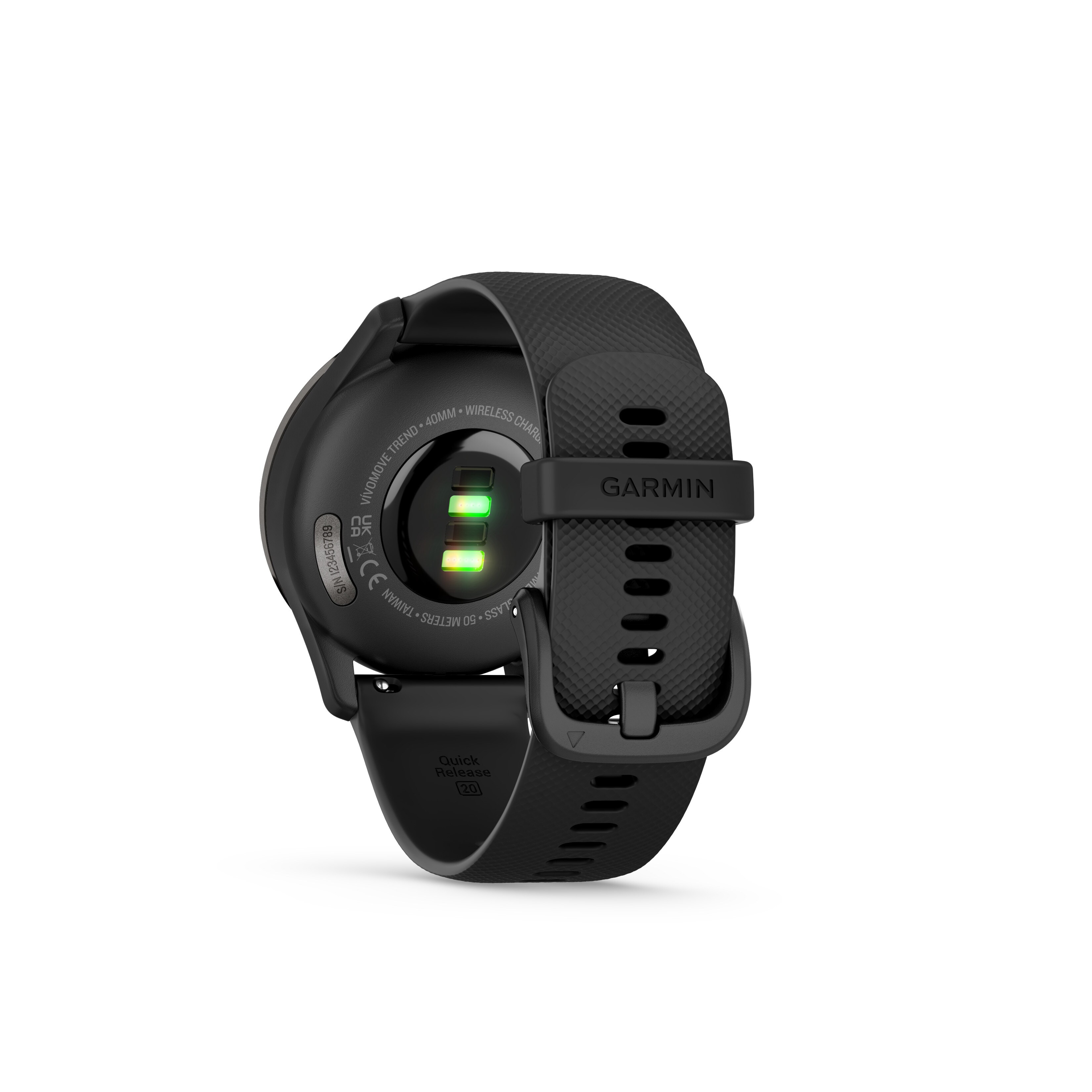 Garmin VIVOMOVE TREND Aktivitätstracker schwarz