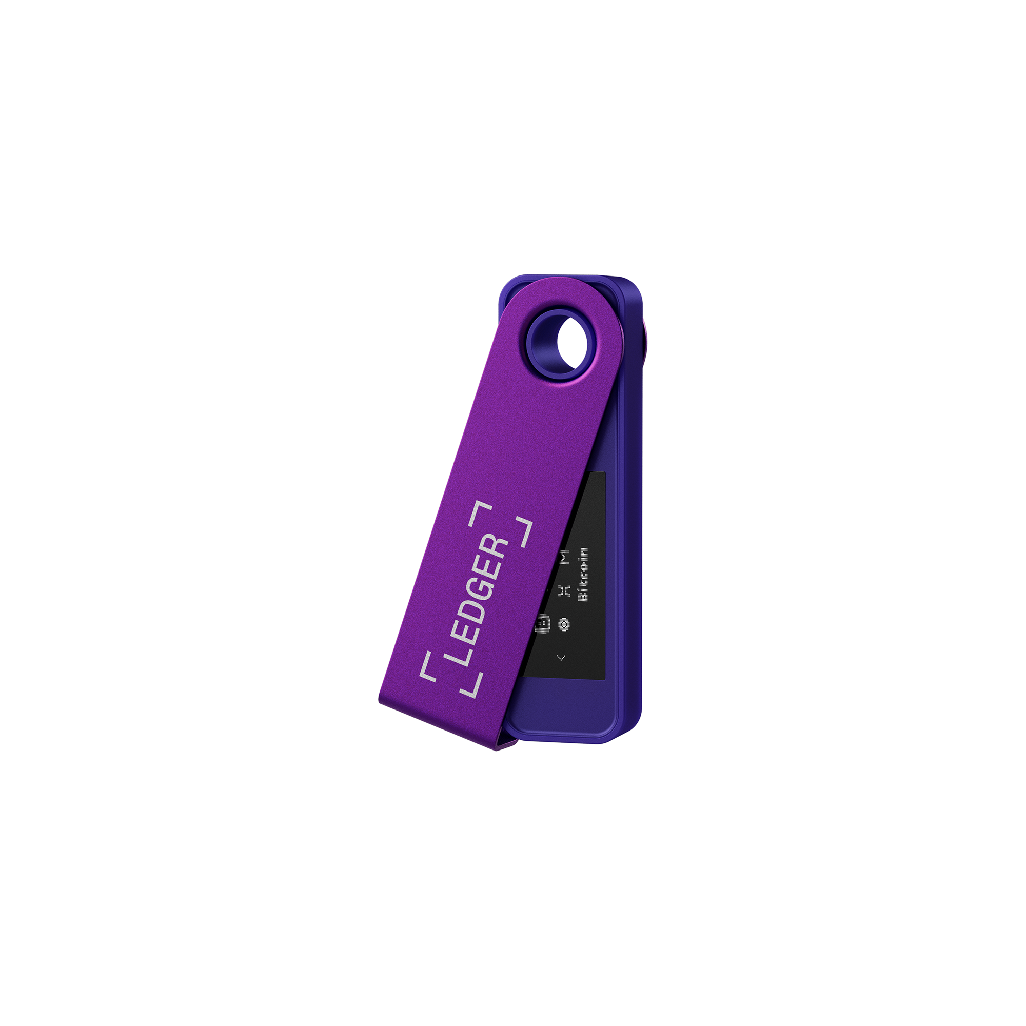 Ledger Nano S Plus Krypto-Hardware-Geldbörse Purple Amethyst