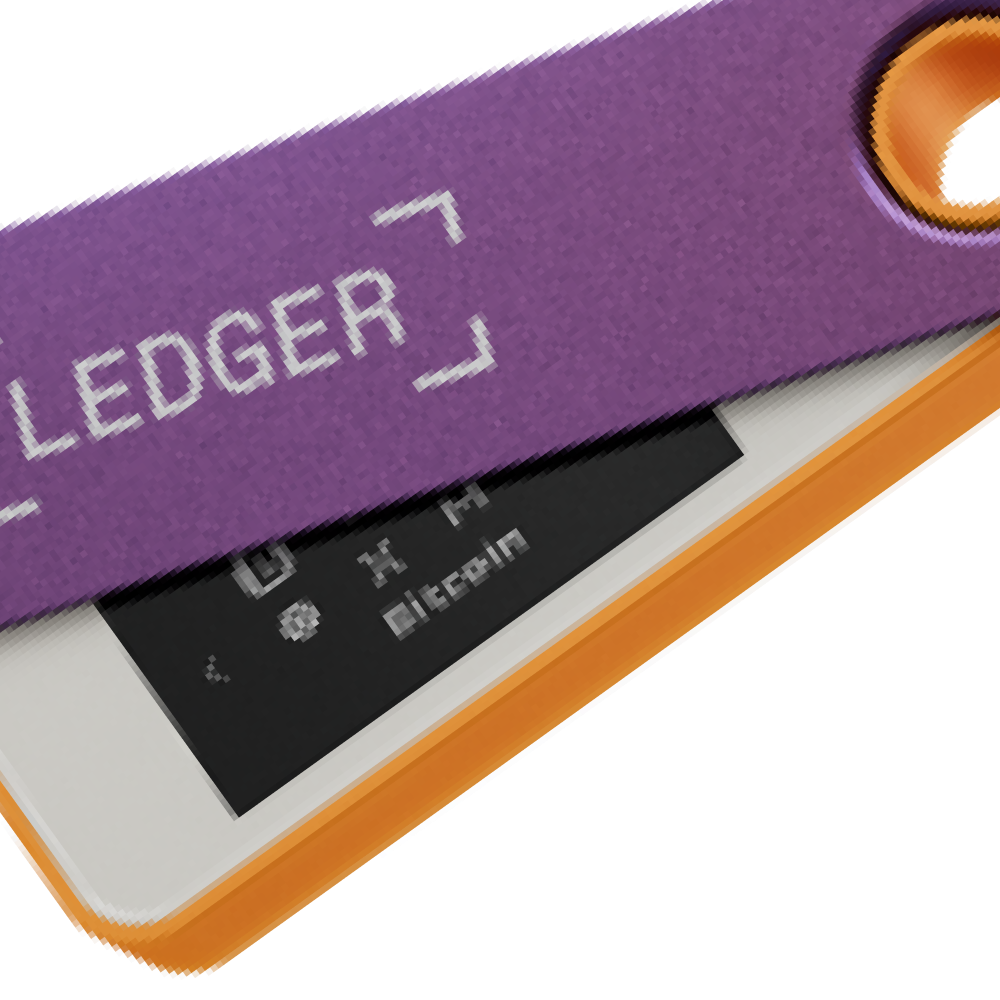 Ledger Nano S Plus Krypto-Hardware-Geldbörse Retro Gaming