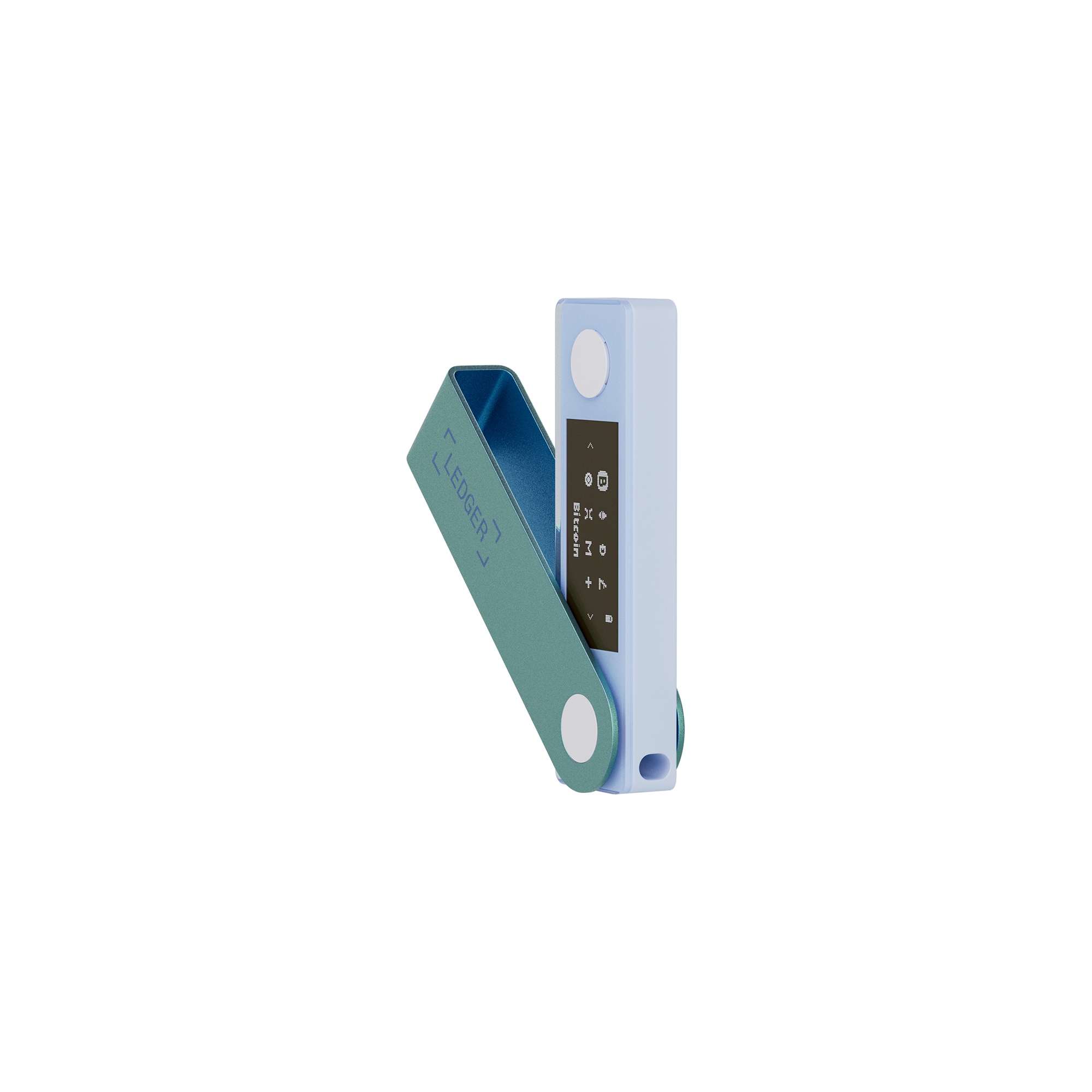 Ledger Nano X Krypto-Hardware-Geldbörse Pastel Green