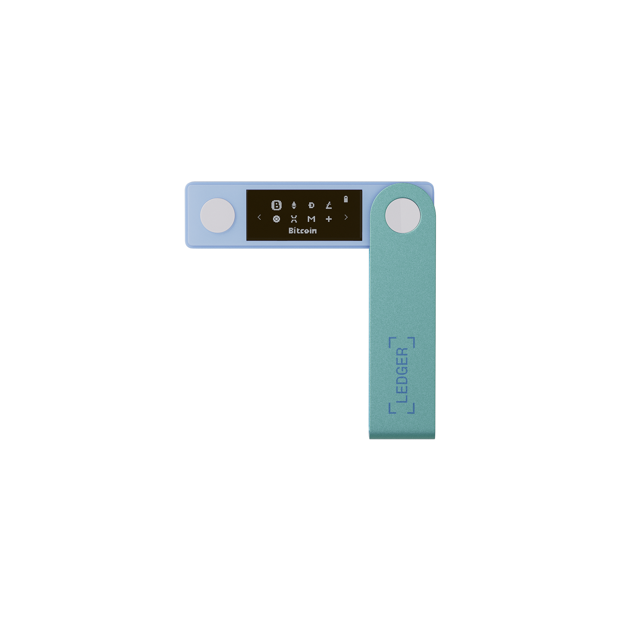 Ledger Nano X Krypto-Hardware-Geldbörse Pastel Green