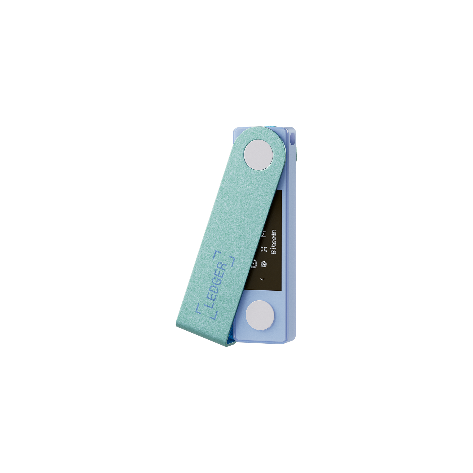 Ledger Nano X Krypto-Hardware-Geldbörse Pastel Green