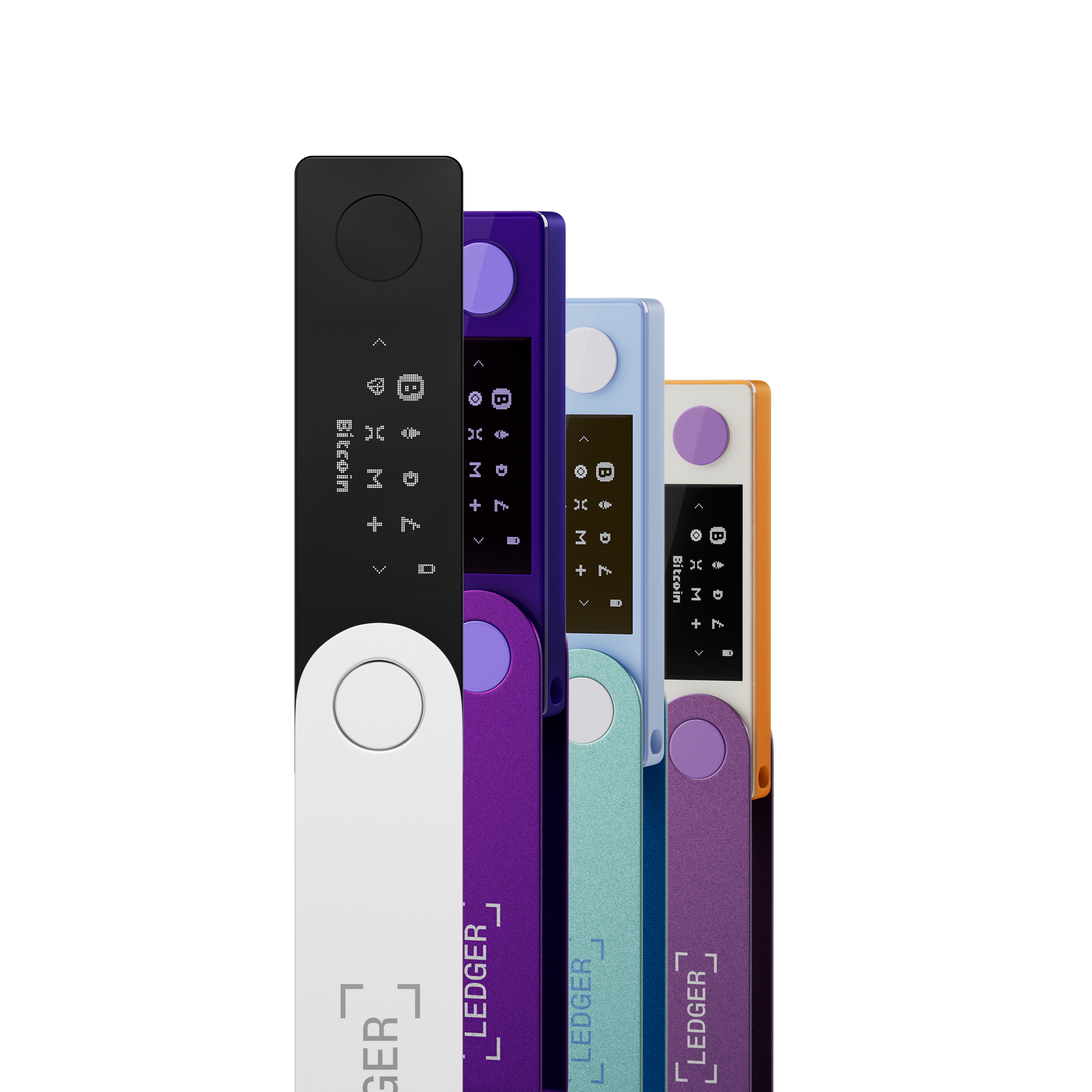 Ledger Nano X Krypto-Hardware-Geldbörse Pastel Green