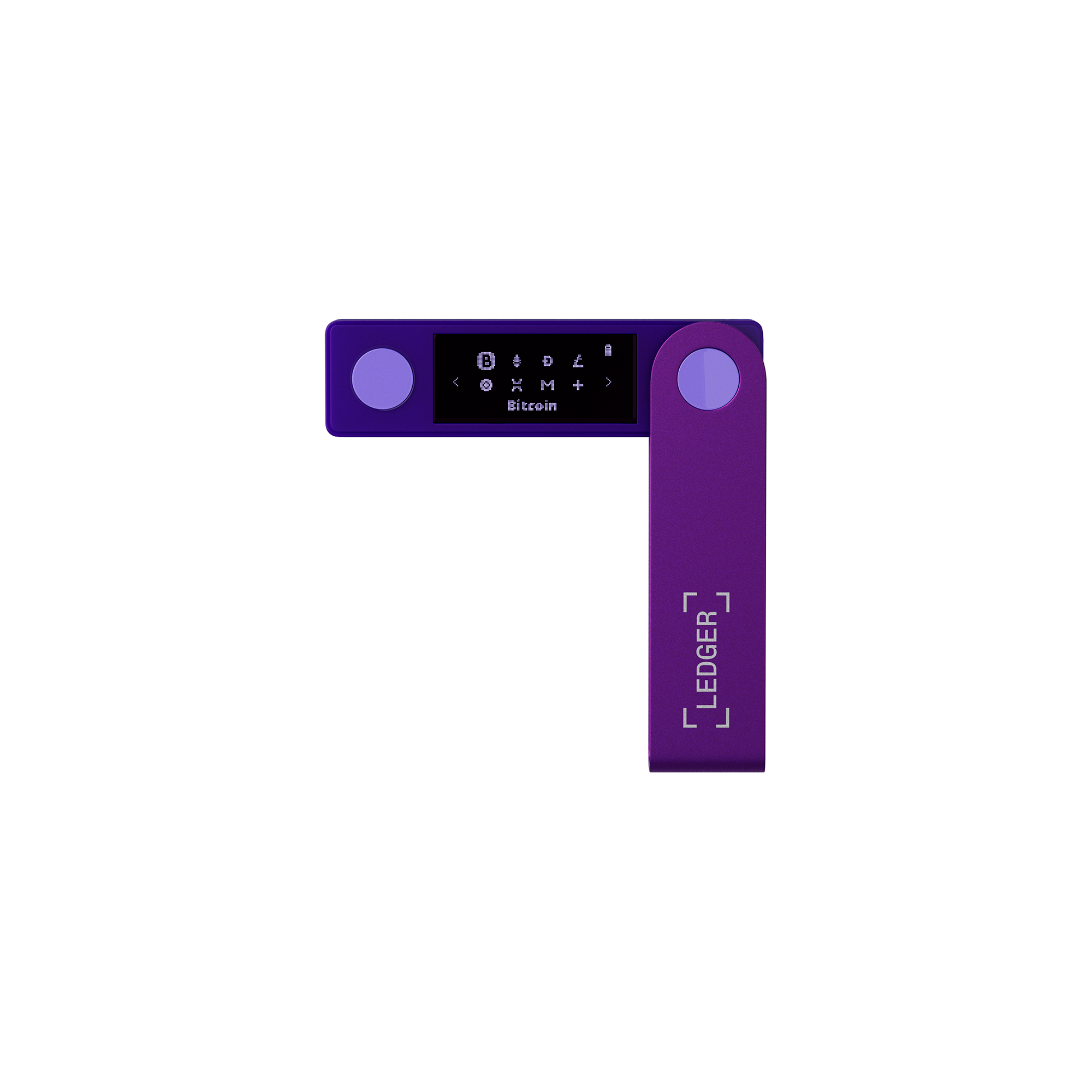 Ledger Nano X Krypto-Hardware-Geldbörse Purple Amethyst