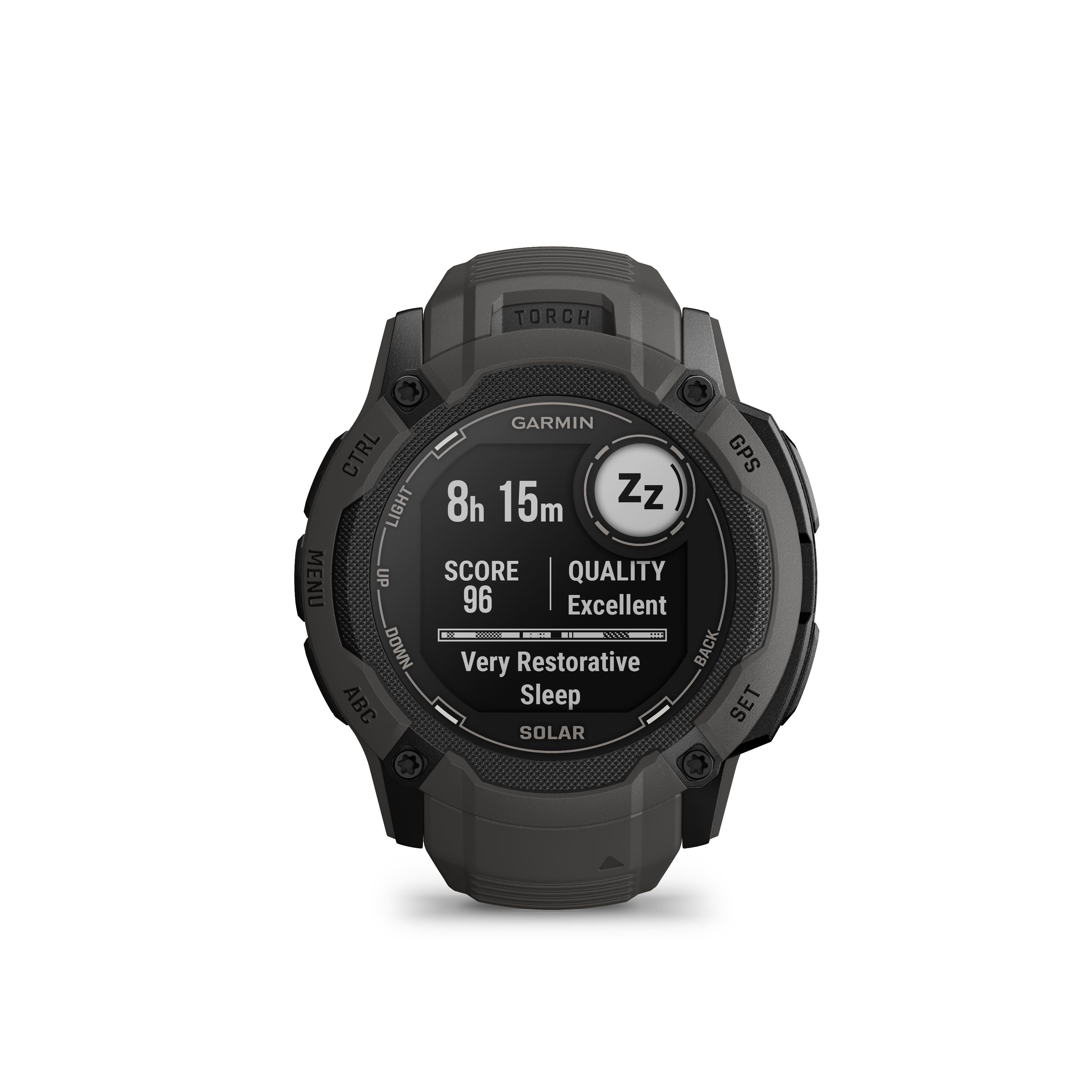 Garmin INSTINCT 2X Solar Multisport-Smartwatch graphit