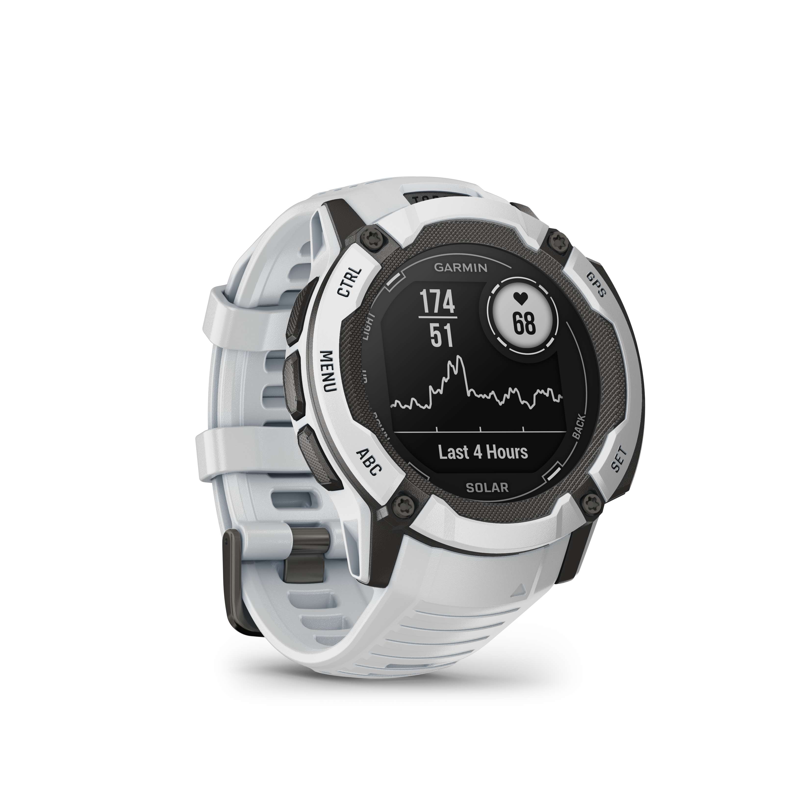 Garmin INSTINCT 2X Solar Multisport-Smartwatch steinweiß ++ Cyberport