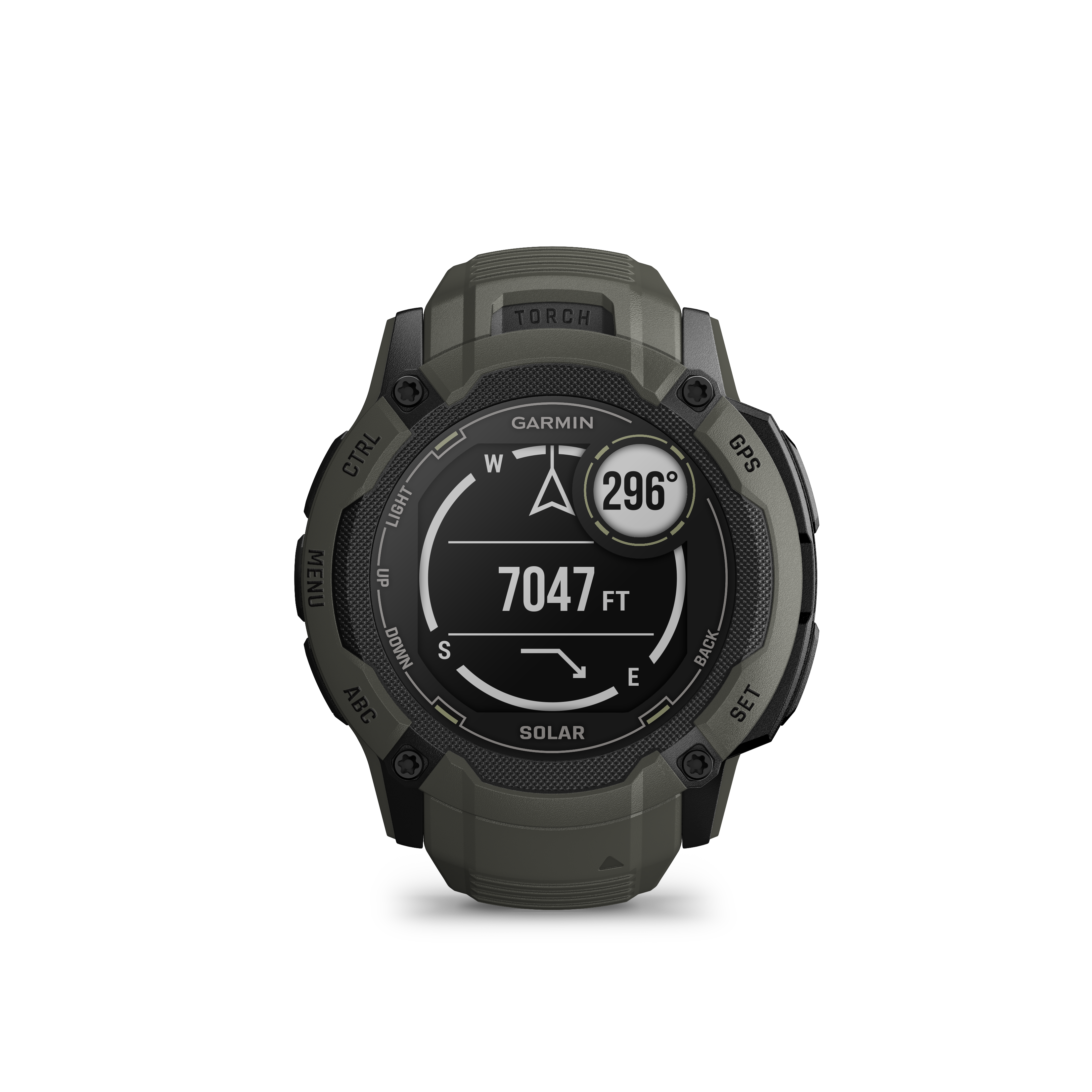 Garmin INSTINCT 2X Cyberport moosgrün Solar Multisport-Smartwatch 