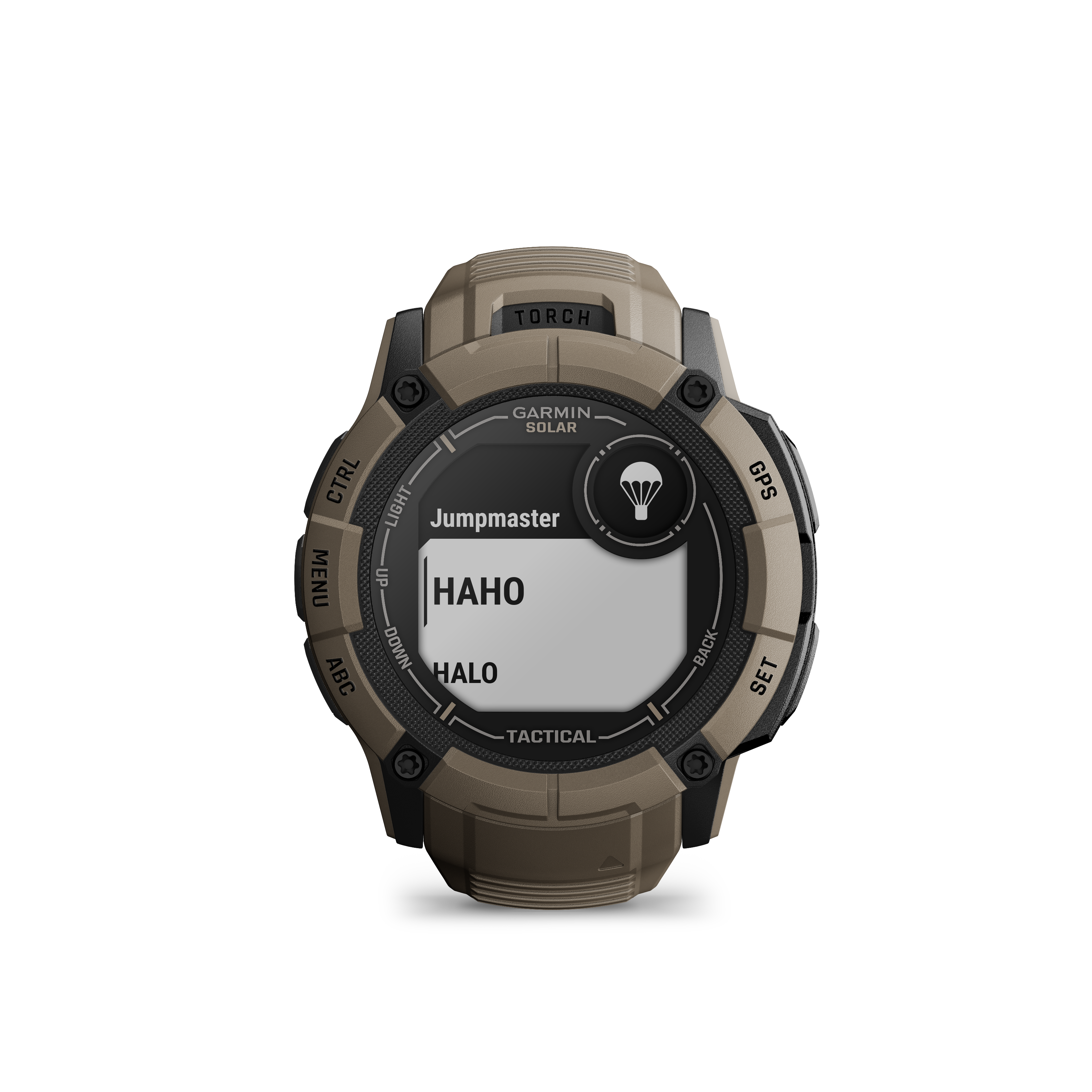 Garmin INSTINCT 2X Tactical Edition Solar Multisport-Smartwatch olivgrün