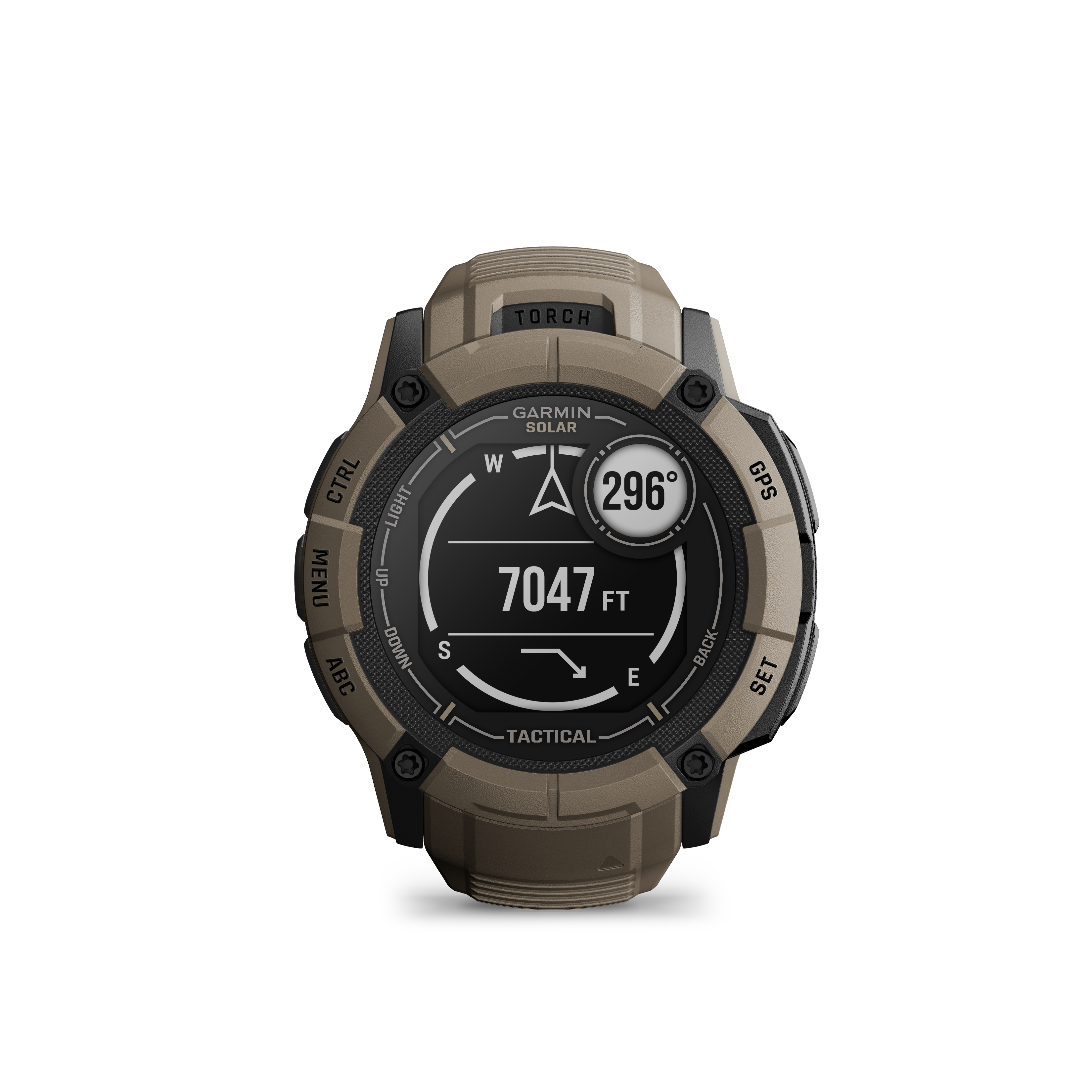 Garmin INSTINCT 2X Tactical Edition Solar Multisport-Smartwatch olivgrün