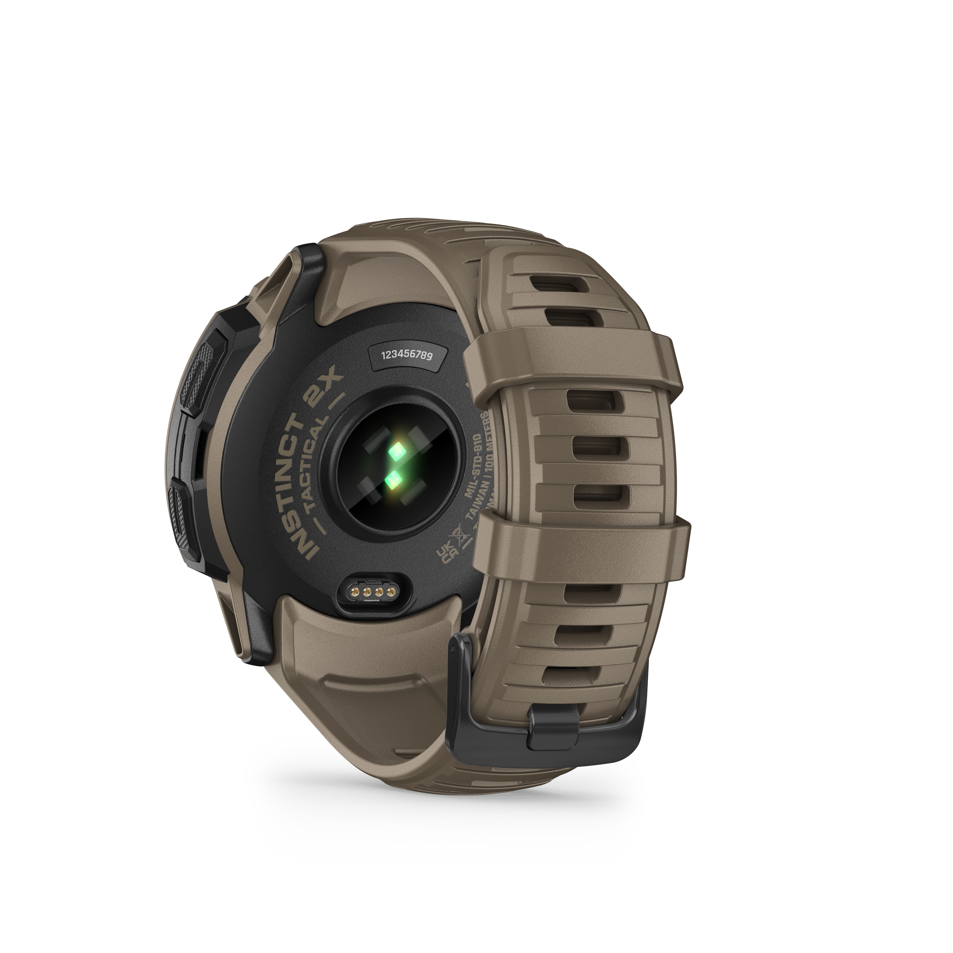 Garmin INSTINCT 2X Tactical Edition Solar Multisport-Smartwatch olivgrün