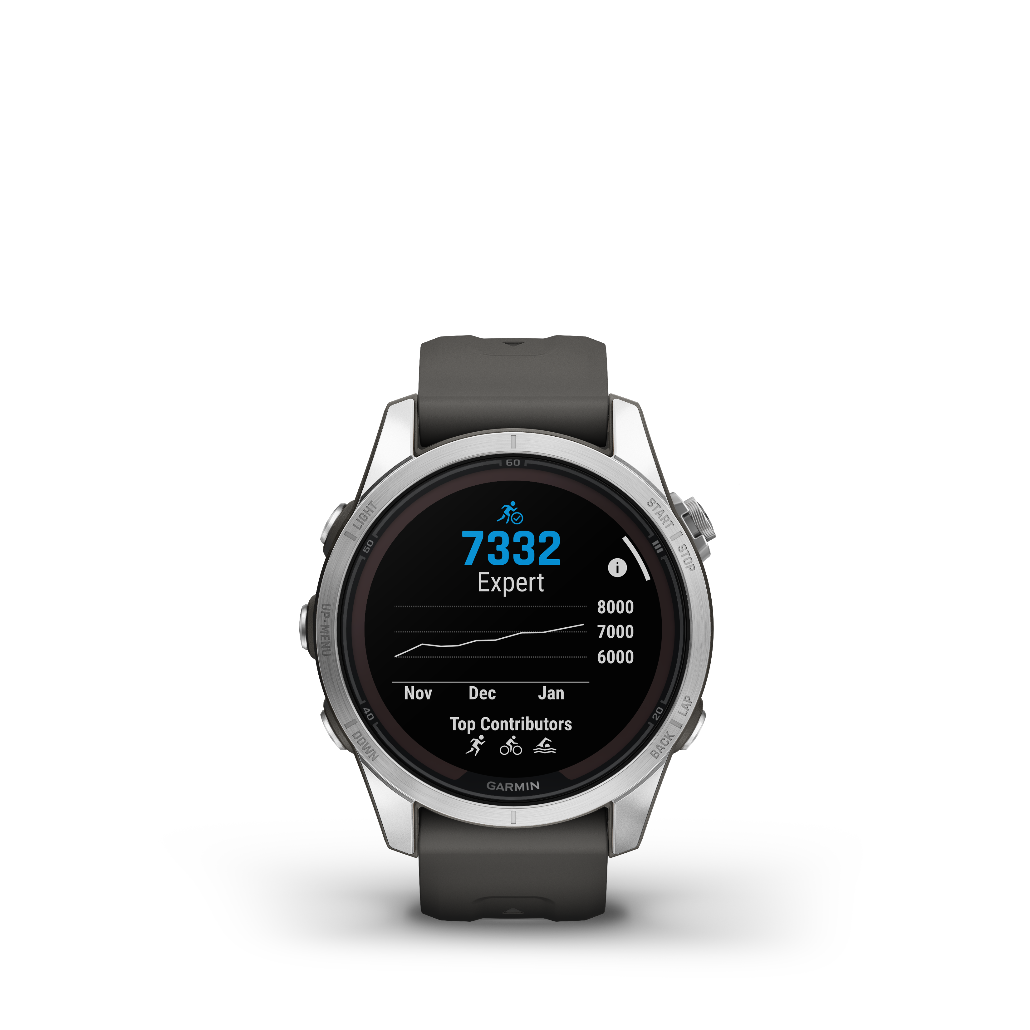 Garmin FENIX 7S Pro - Solar Edition Multisport-Smartwatch graphit