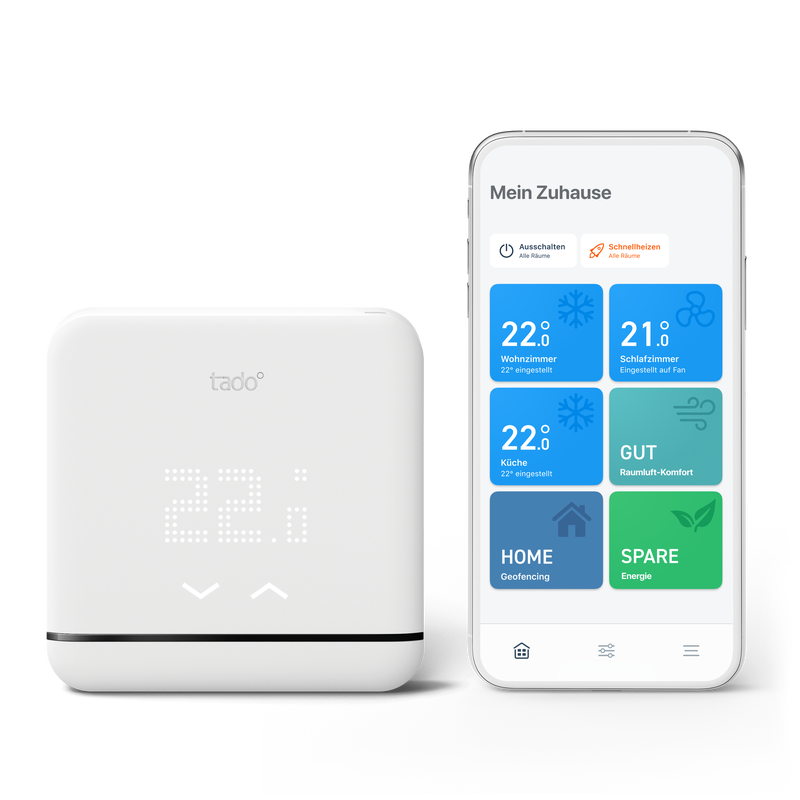 tado° Hot &amp; Cold Bundle - Smarte Klimaanlagen-Steuerung &amp; Starter Thermostat 5er