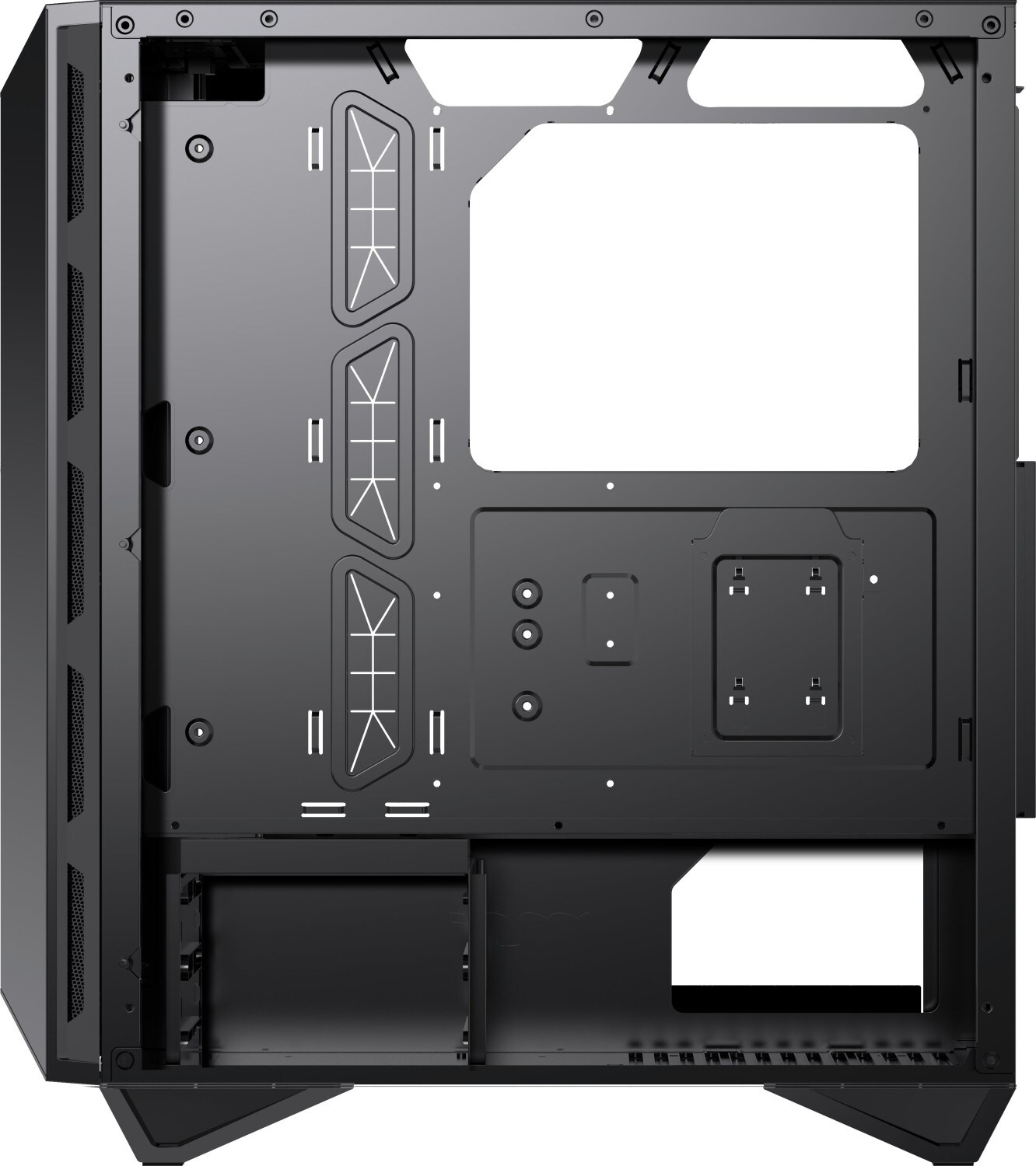 MSI MPG Gungnir 111R MIDI Tower Gaming Gehäuse, Echtglas Seitenfenster