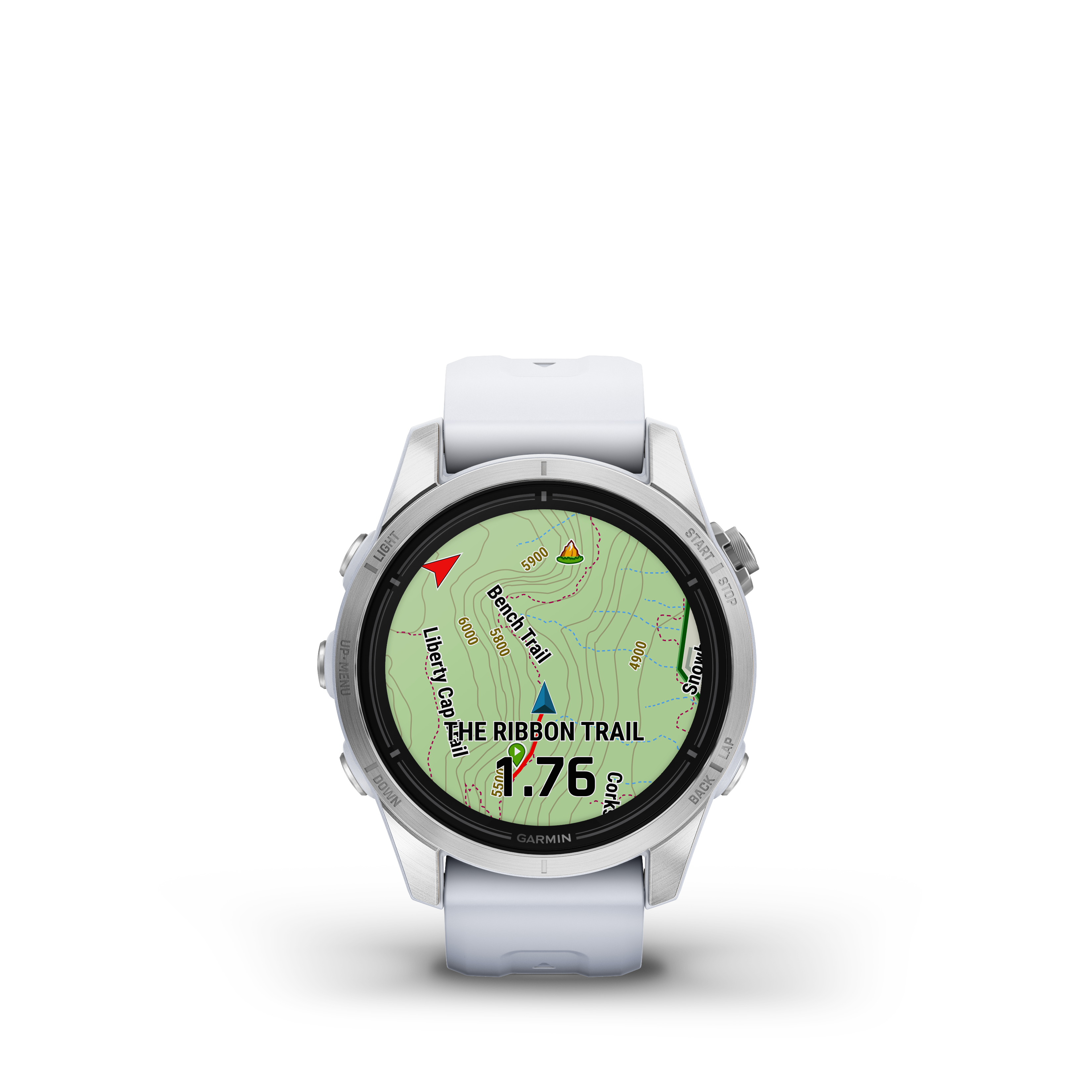 Garmin EPIX PRO (Gen Cyberport 42mm 2) Multisport-Smartwatch steinweiß 