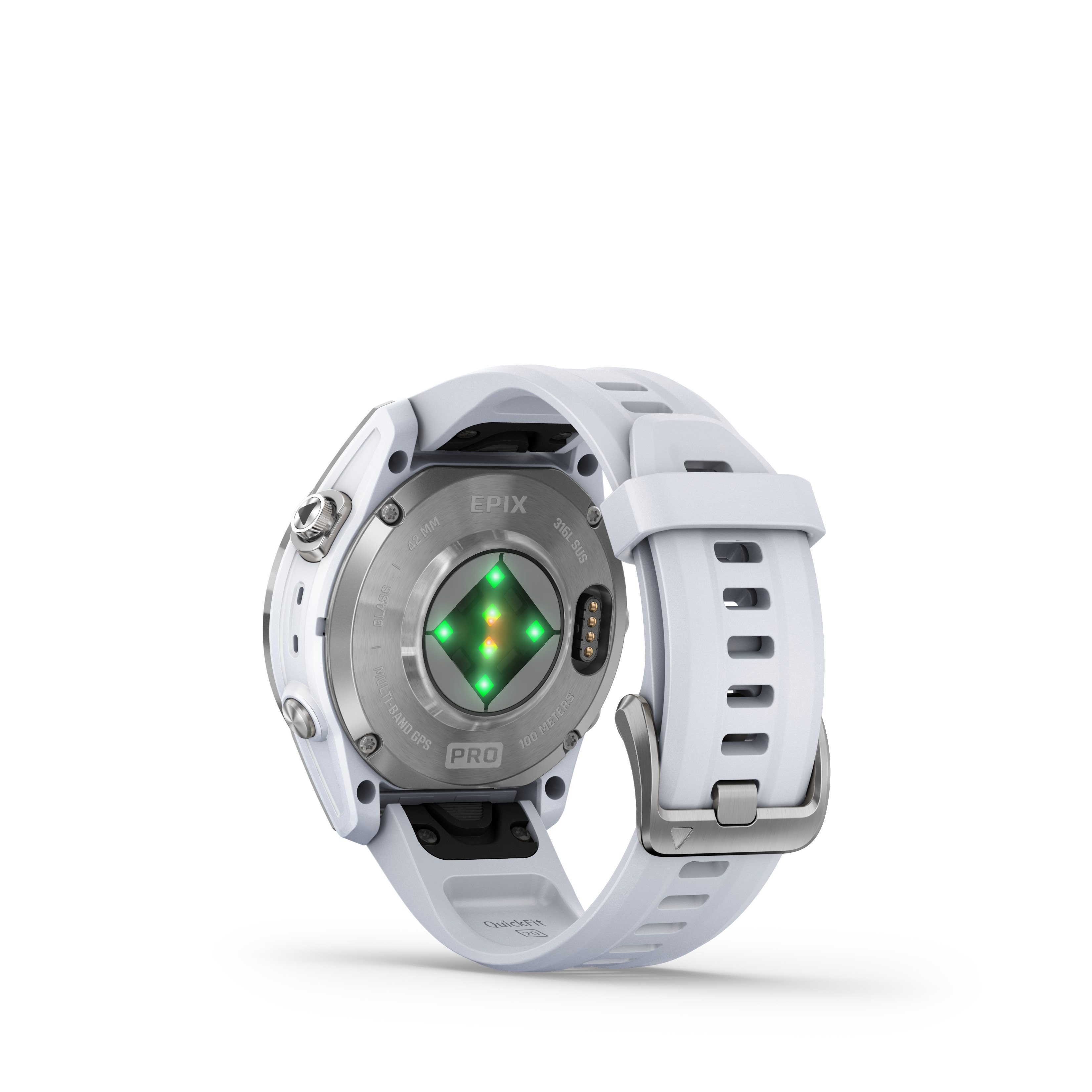 42mm steinweiß ++ Multisport-Smartwatch 2) (Gen EPIX PRO Garmin Cyberport