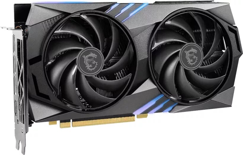 MSI GeForce RTX 4060Ti Gaming X 8GB GDDR6X Gaming Grafikkarte 3xDP/HDMI