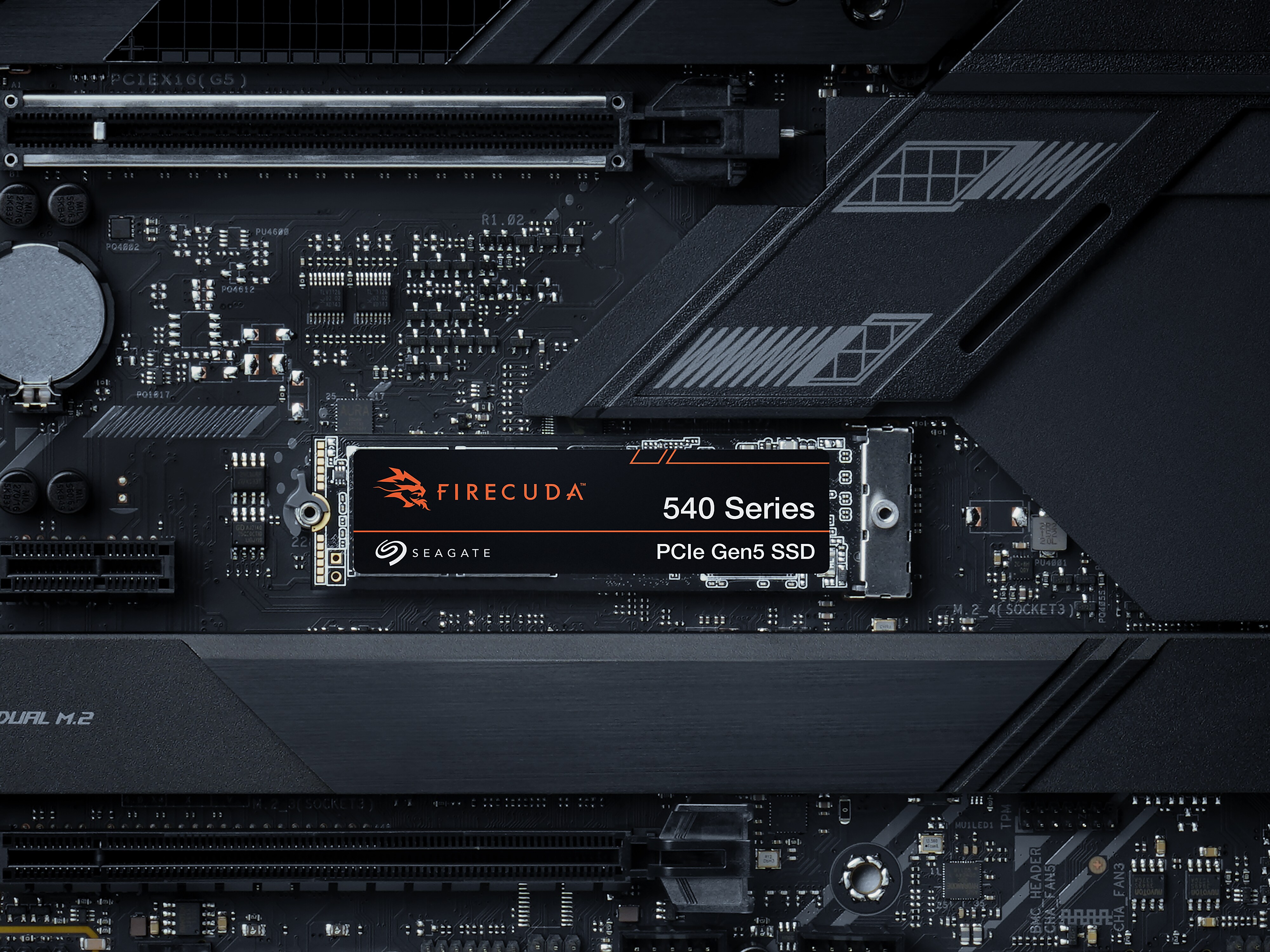 Seagate Firecuda 540 NVMe SSD 1 TB M.2 2280 PCIe Gen5