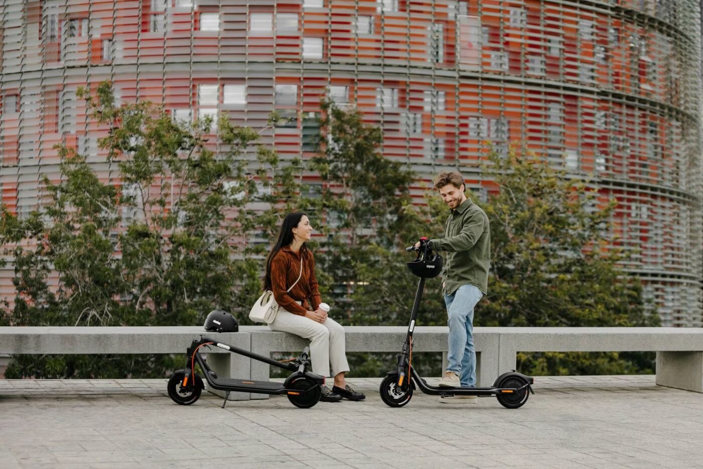 Ninebot by Segway KickScooter F2 PRO Elektroroller mit Straßenzulassung