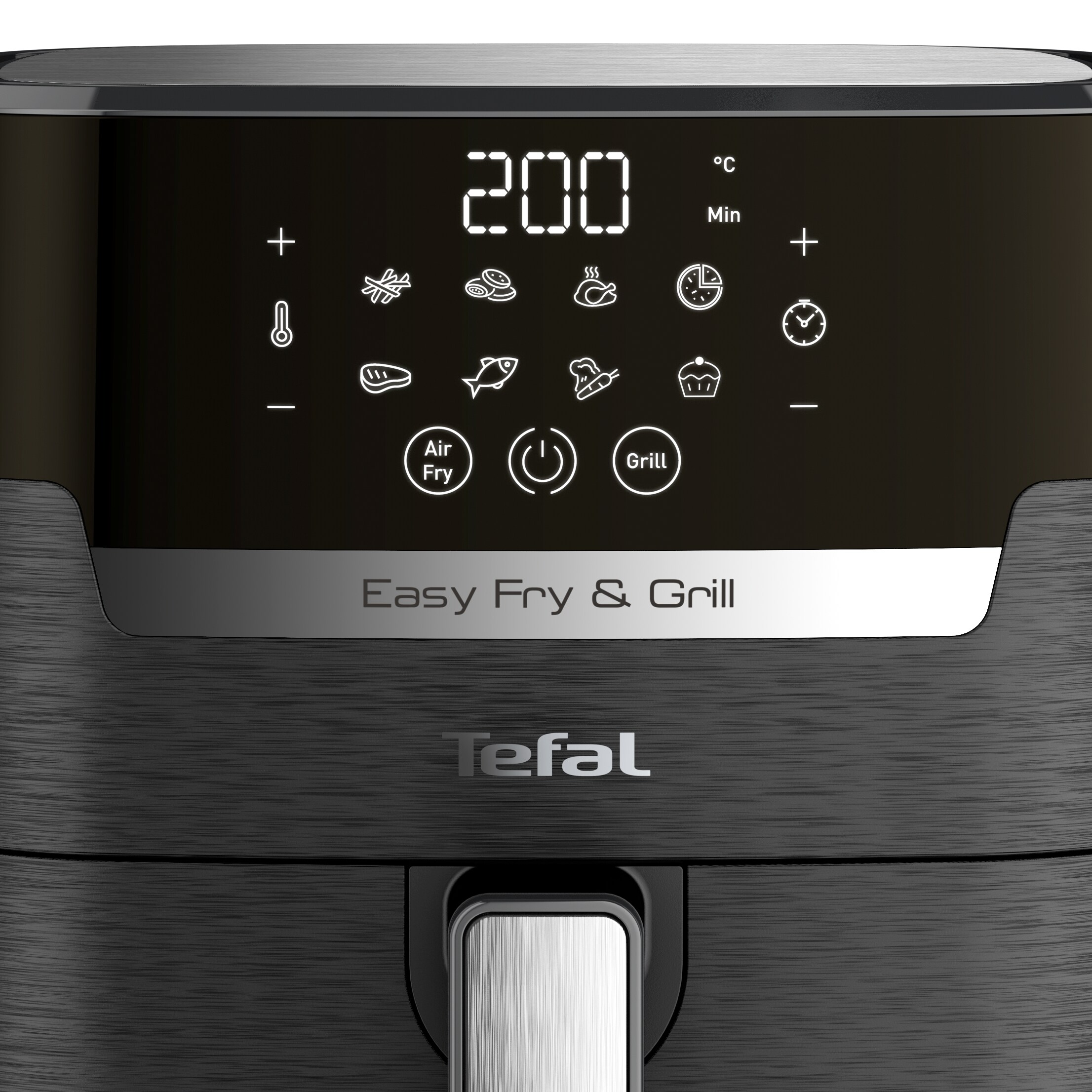 Tefal EY505815 Easy Fry &amp; Grill Precision Heißluft-Fritteuse XL schwarz