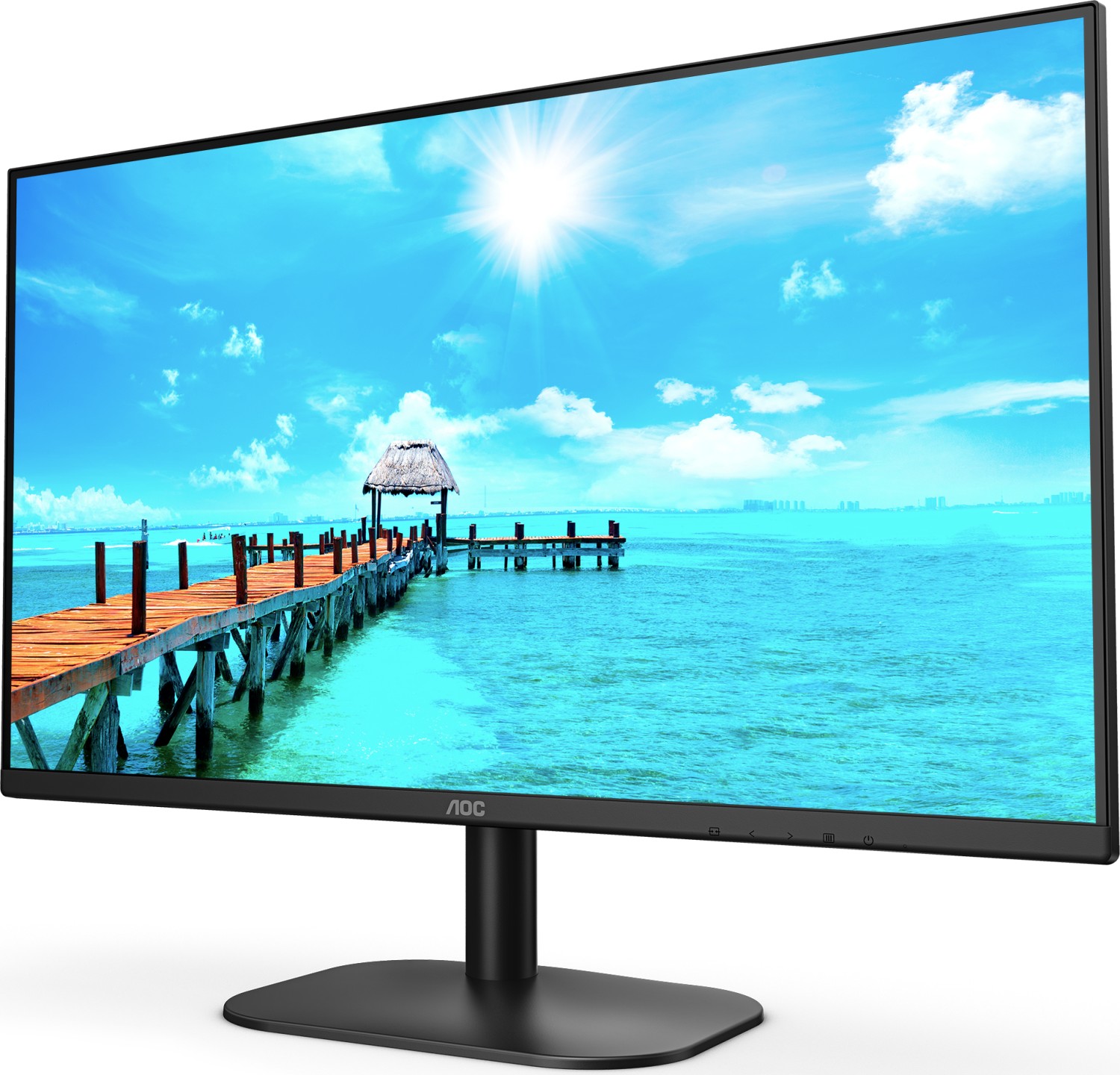 AOC 27B2H 68,6cm (27") FHD IPS Office Monitor 16:9 HDMI/VGA 75Hz 250cd/m² 7ms