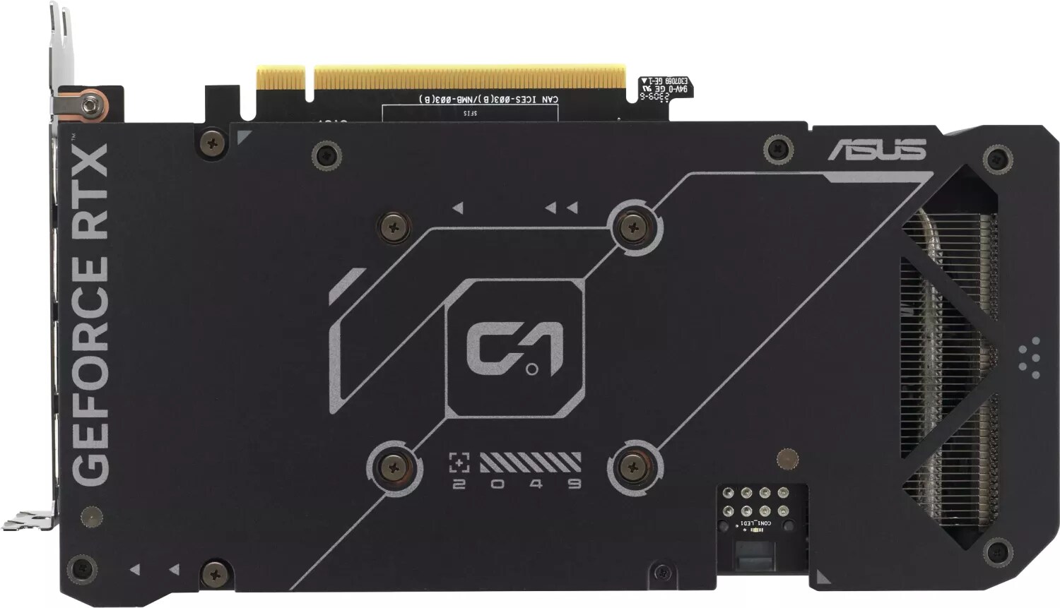 ASUS DUAL GeForce RTX 4060Ti OC Gaming Grafikkarte 8GB GDDR6, 1xHDMI, 3xDP