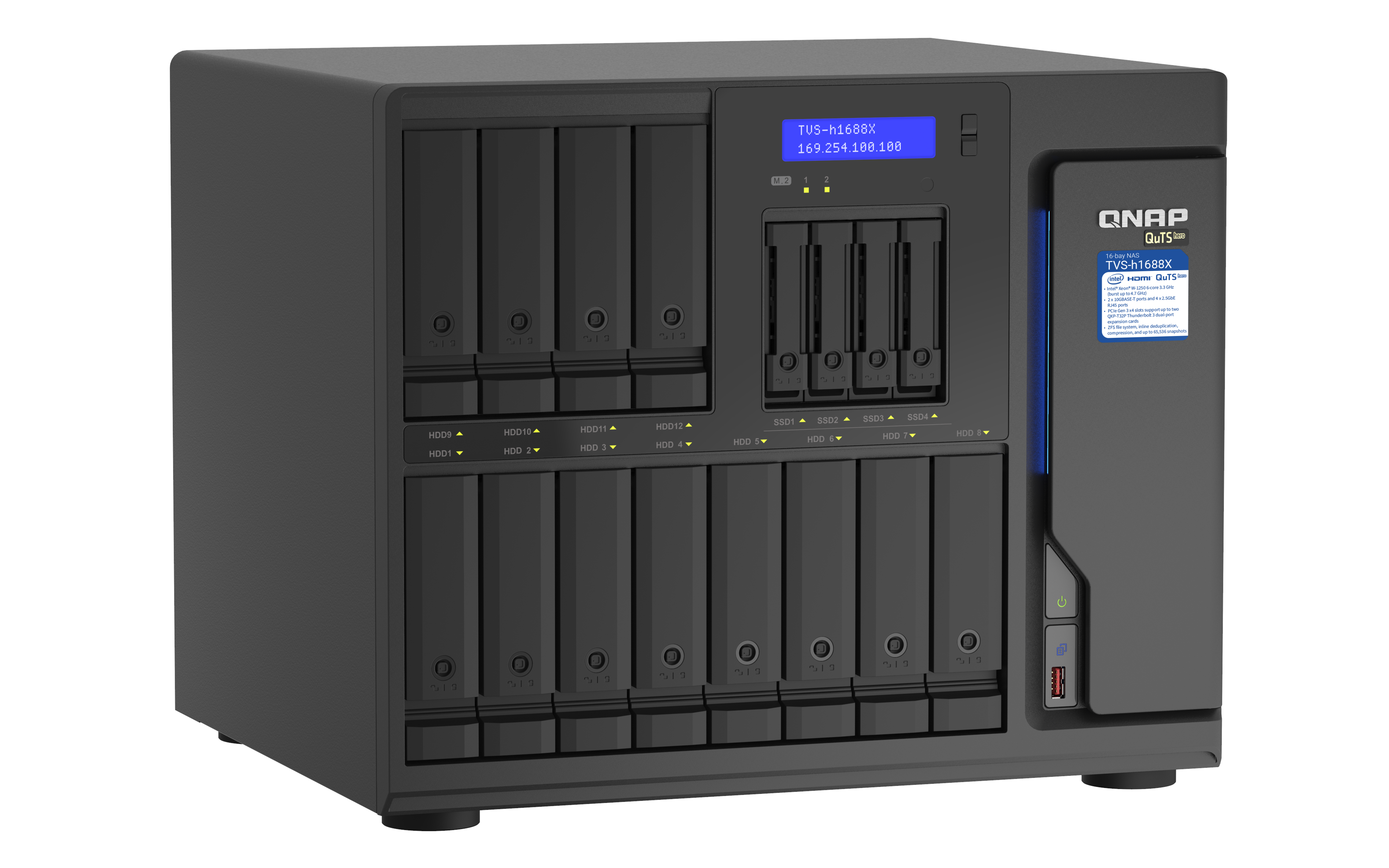 QNAP TVS-h1688X-W1250-32G NAS System 16-Bay