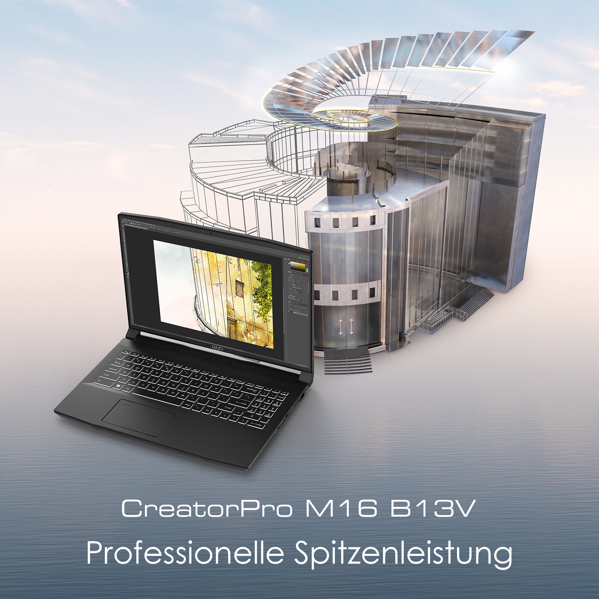 MSI CreatorPro M16 HX B13VK-1229 i7-13700H 32GB/2TB SSD 16"FHD+ RTX 3000 W11P