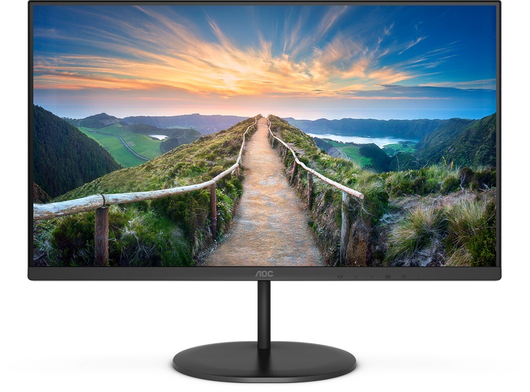 AOC Q24V4EA 60,5cm (23,8“) QHD IPS Office Monitor 16:9 HDMI/DVI 75Hz 4ms Sync