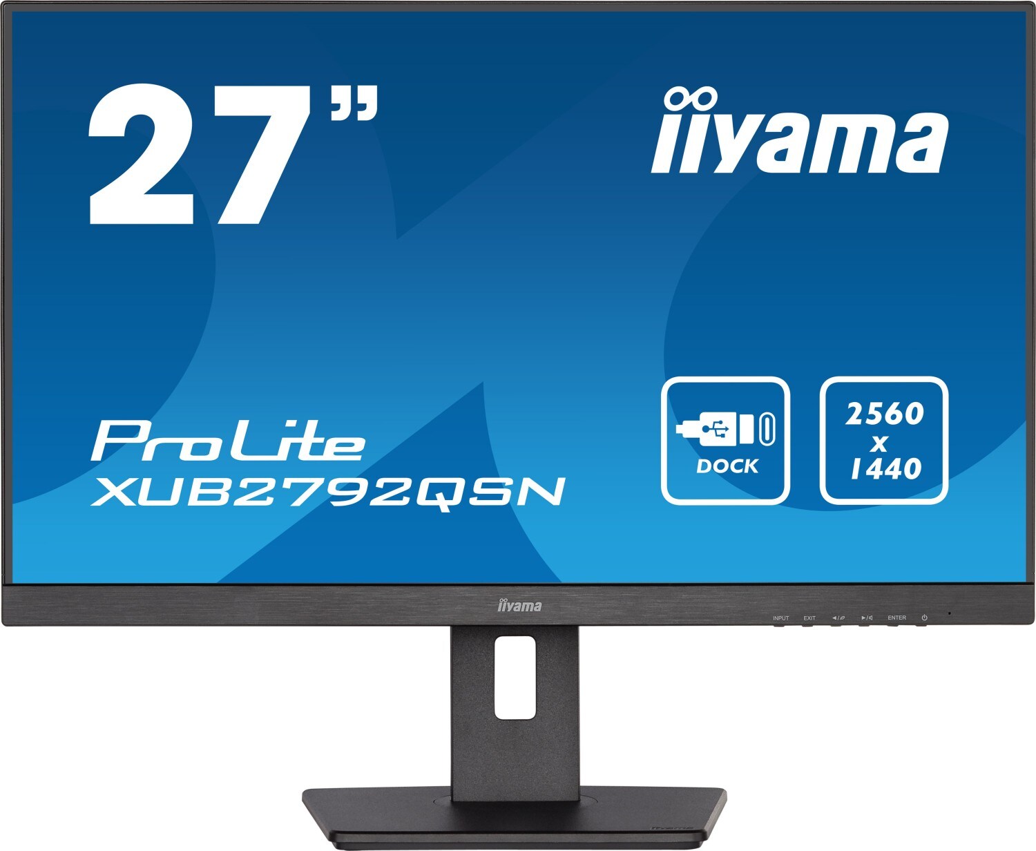 iiyama ProLite XUB2792QSN-B5 68,5cm (27") WQHD IPS LED Monitor HDMI/DP/USB-C 75H