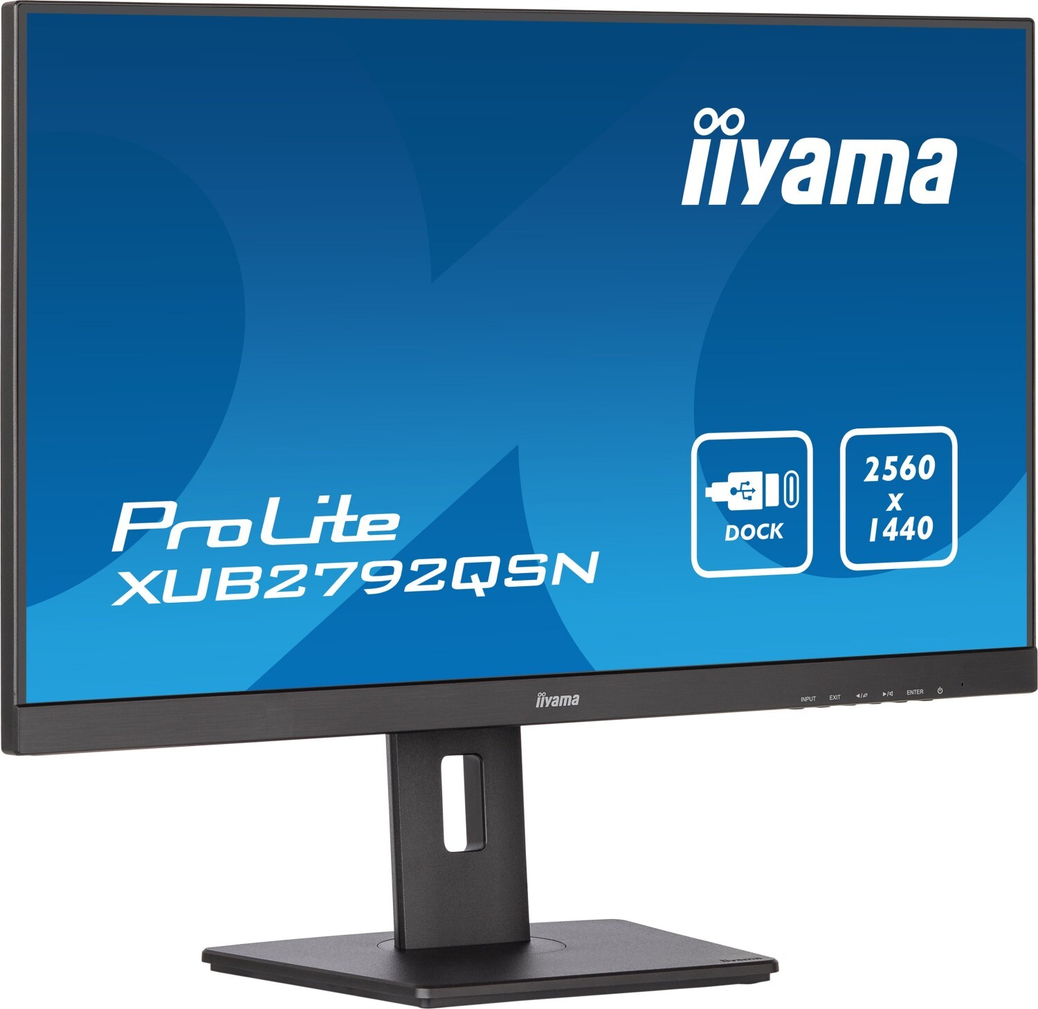 iiyama ProLite XUB2792QSN-B5 68,5cm (27") WQHD IPS LED Monitor HDMI/DP/USB-C 75H