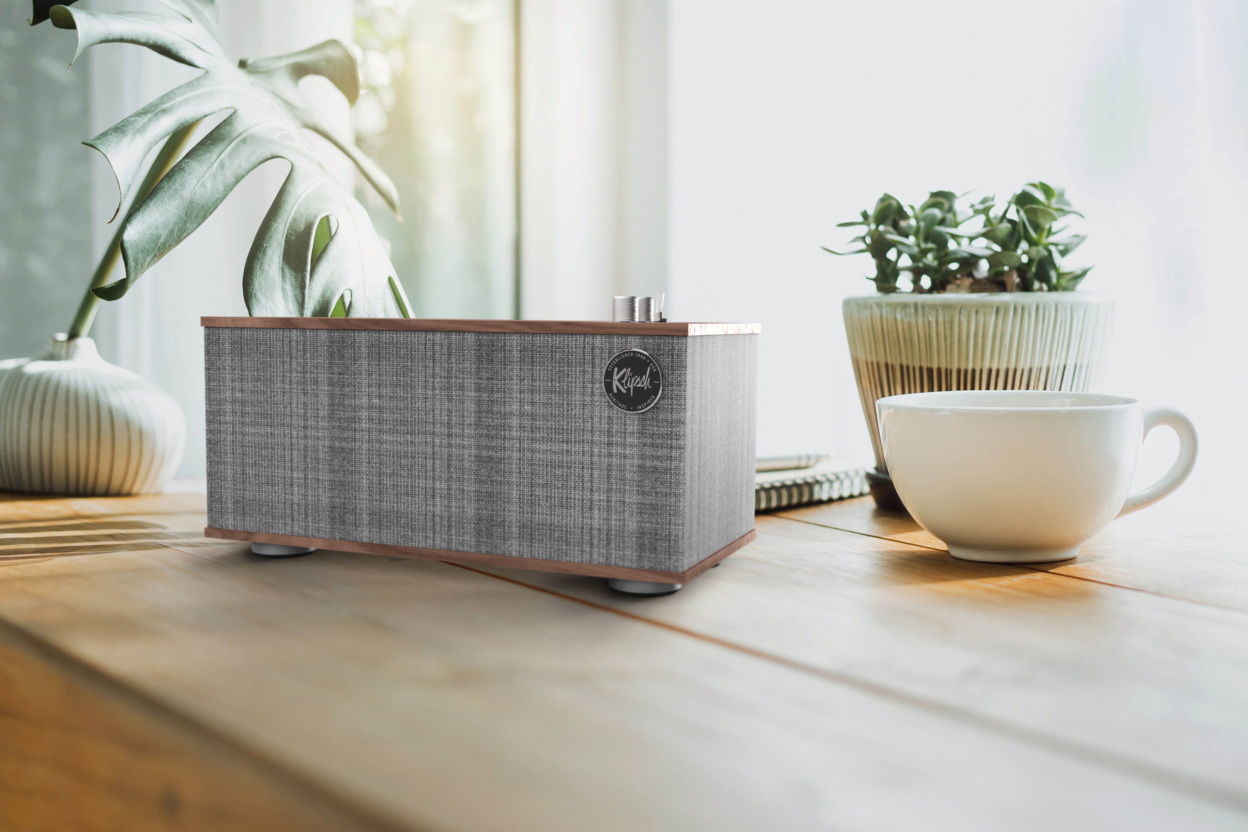 Klipsch The One II Bluetooth-Lautsprecher, walnuss