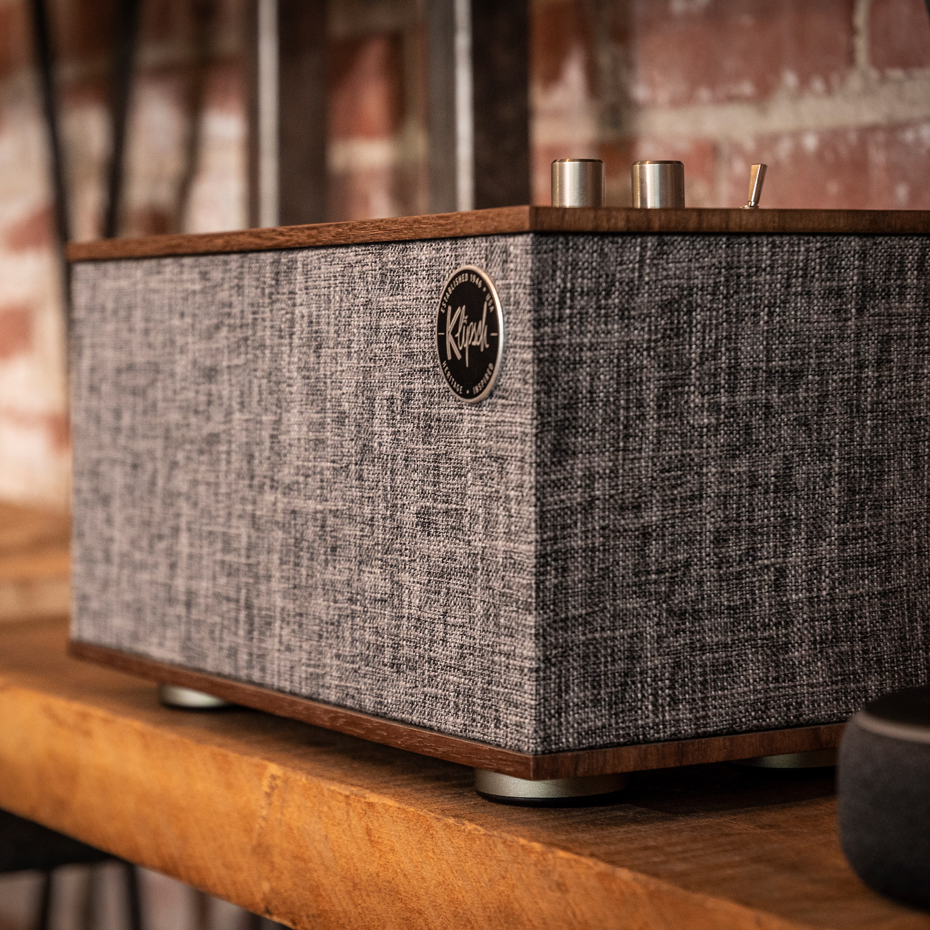 Klipsch The One II Bluetooth-Lautsprecher, walnuss