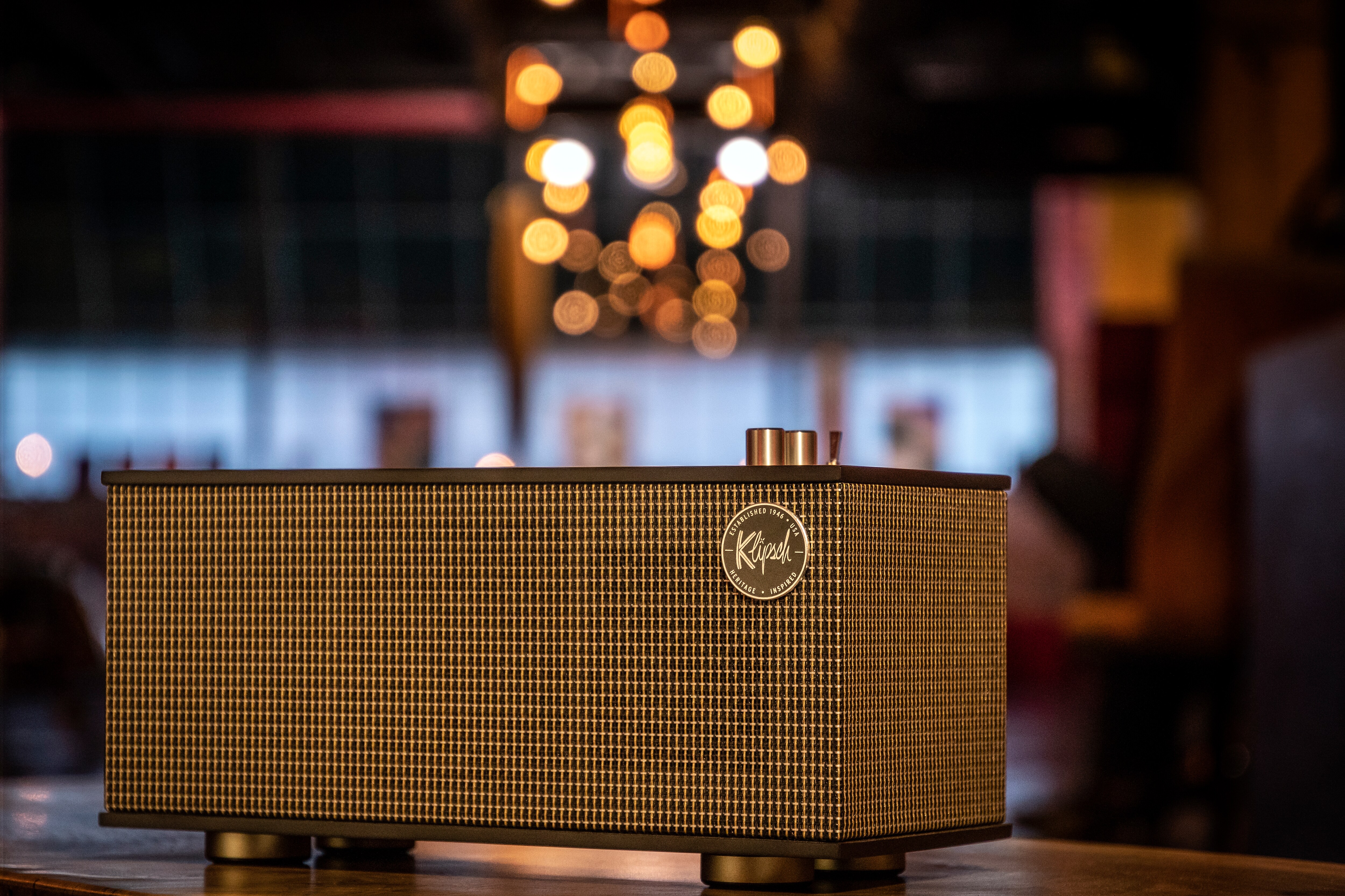 Klipsch The One II Bluetooth-Lautsprecher, matt schwarz