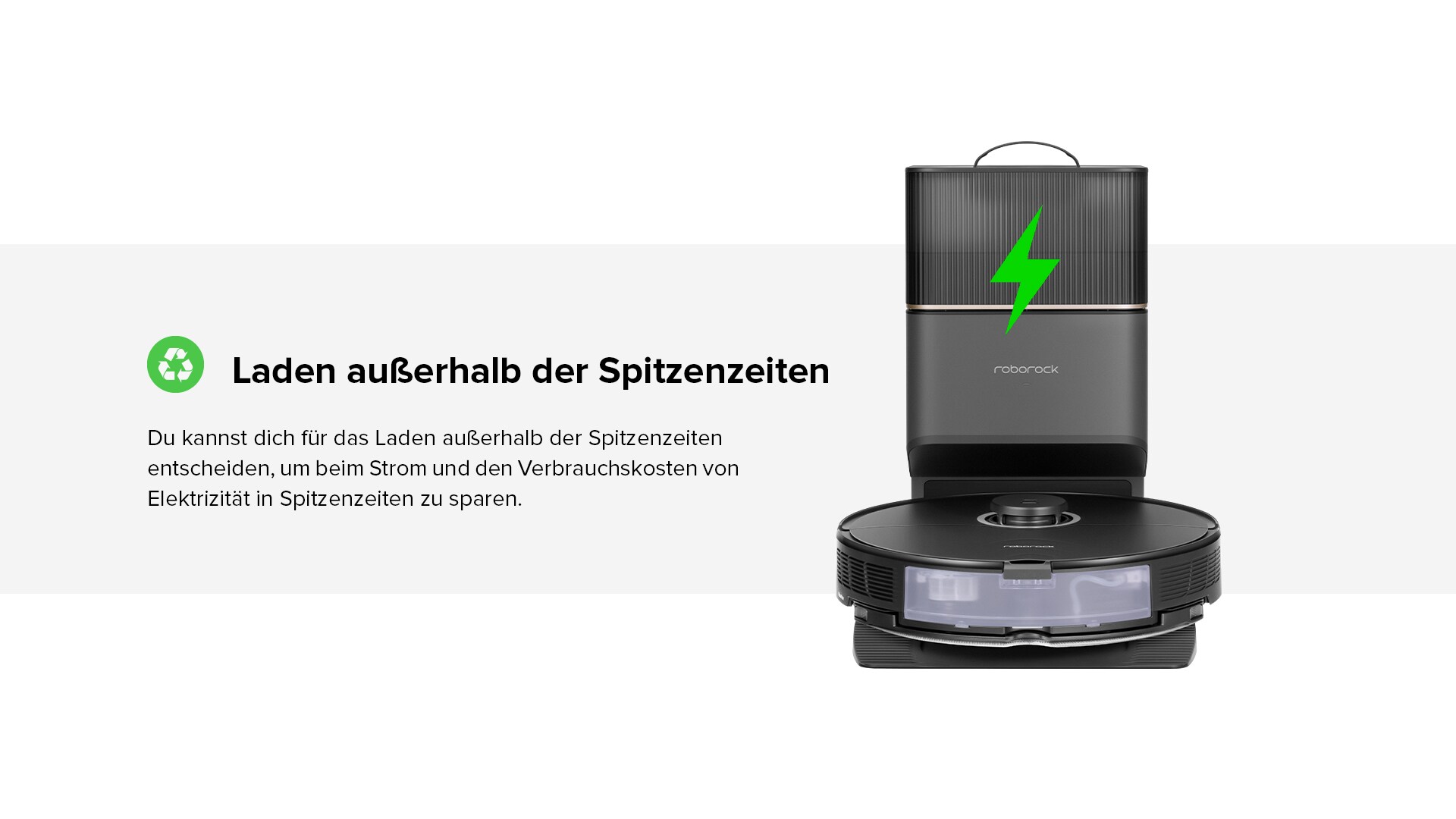 Roborock S8+ Saug-/Wischroboter mit Absaugstation schwarz