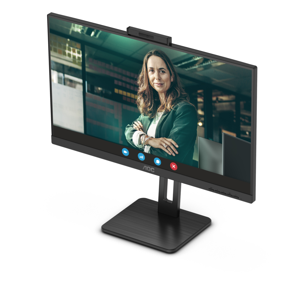 AOC 24P3CW 60,5cm (23,8") FHD IPS Monitor 16:9 HDMI/DP/USB-C PD65W 75Hz Webcam