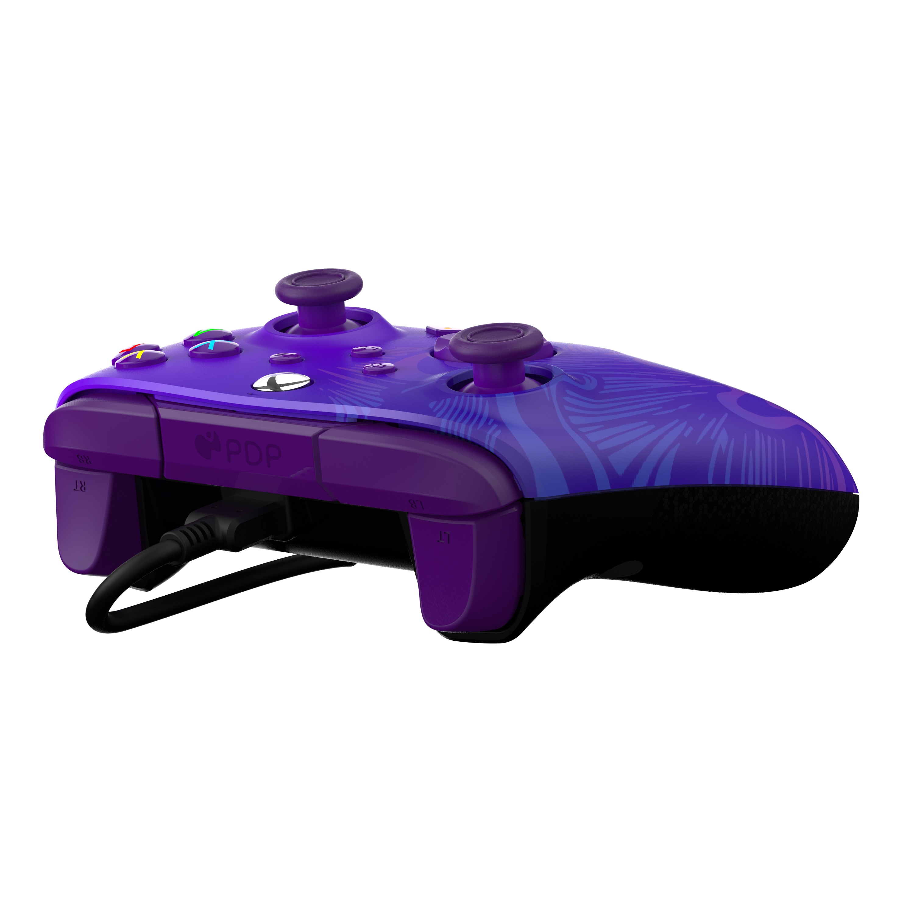 PDP Gaming Controller für Xbox Series X|S &amp; Xbox One Rematch Purple Fade