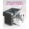 Raidsonic ICY BOX IB-DK2261AC DisplayLink USB Typ-C/A DockingStation 2xHDMI
