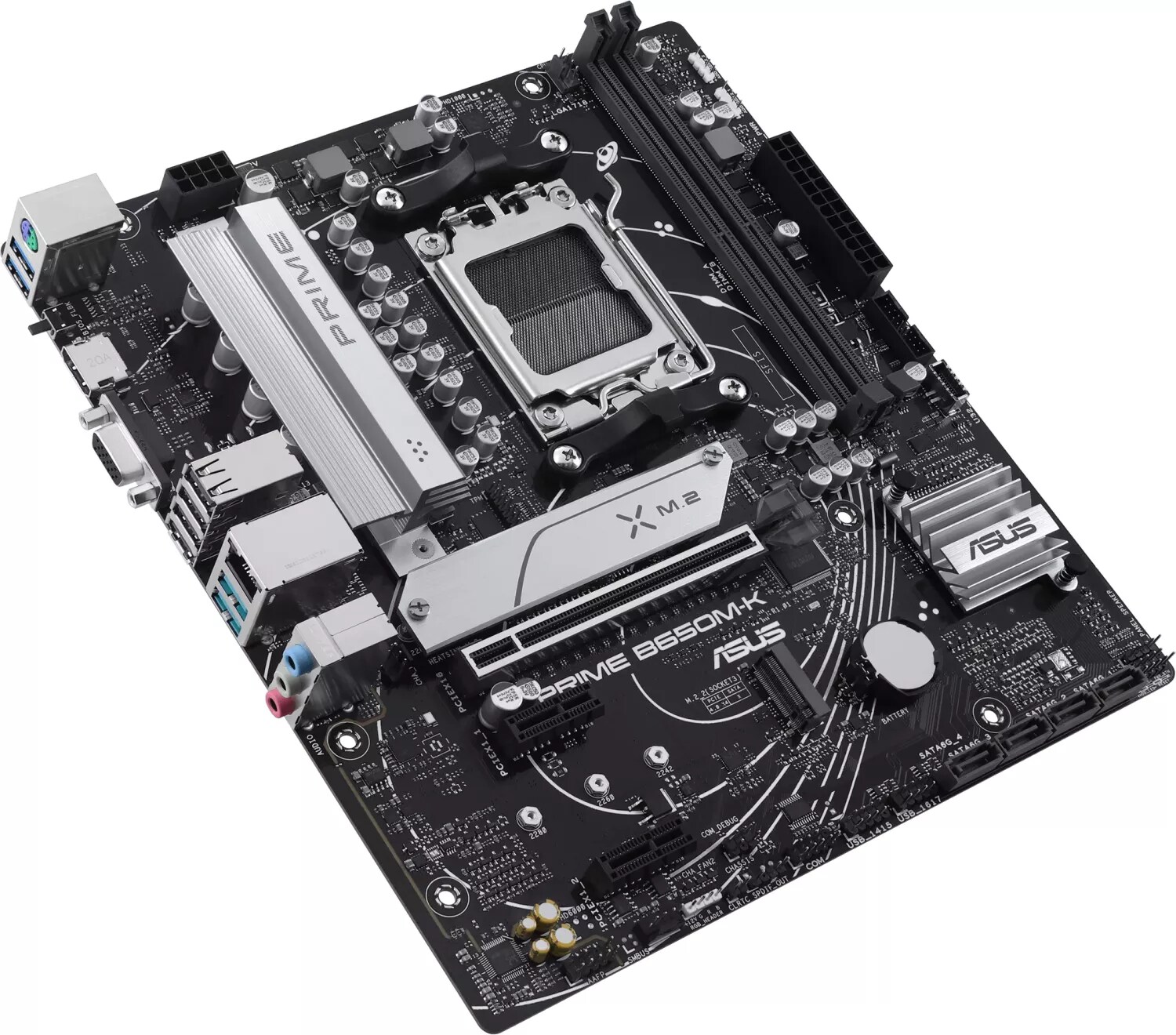 ASUS PRIME B650M-K mATX Mainboard Sockel AM5 M.2/HDMI/VGA